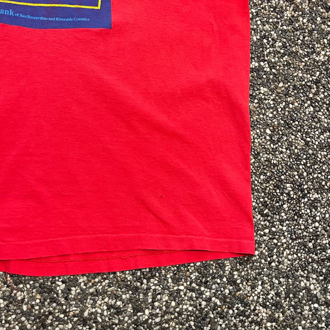 90s 블러드뱅크 프로모 빈티지 싱글스티치 티셔츠 (XL) 상품이미지4
