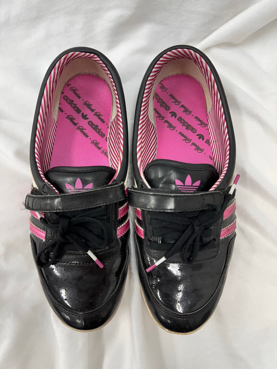 (245)아디다스 에나멜 플랫 슈즈 검핑 상품이미지6