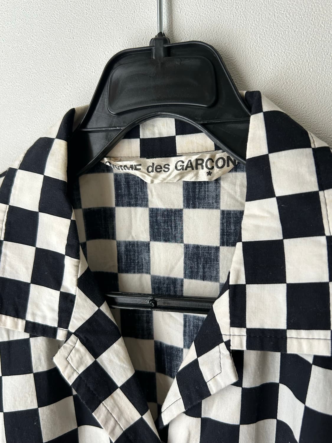 Comme des garcons 꼼데가르송 체스 셔츠 원피스 상품이미지8