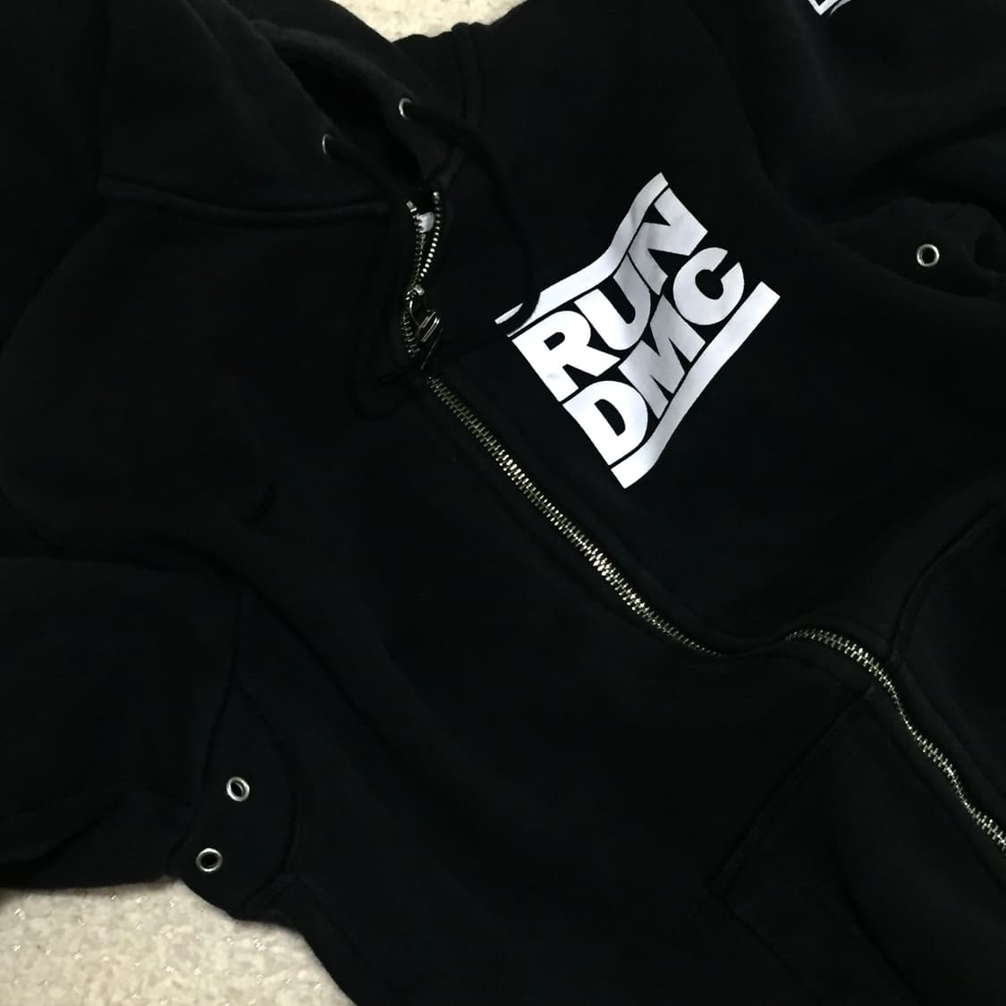 Adidas x RUN DMC my adidas 투웨이 후드집업 상품이미지4