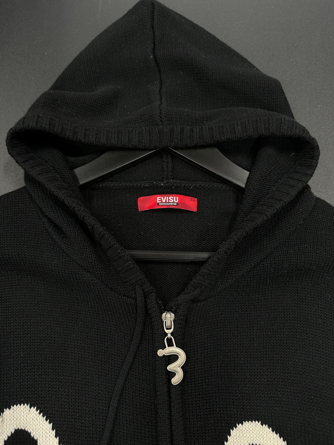 에비수 90s 다이콕 니트 후드집업 상품이미지6