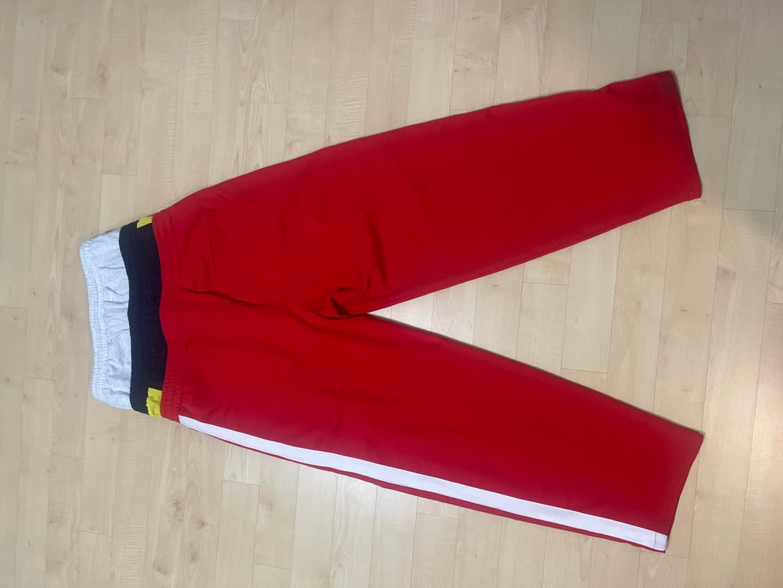 프로젝트 gr 레이어드 팬츠 레드 1 상품이미지3