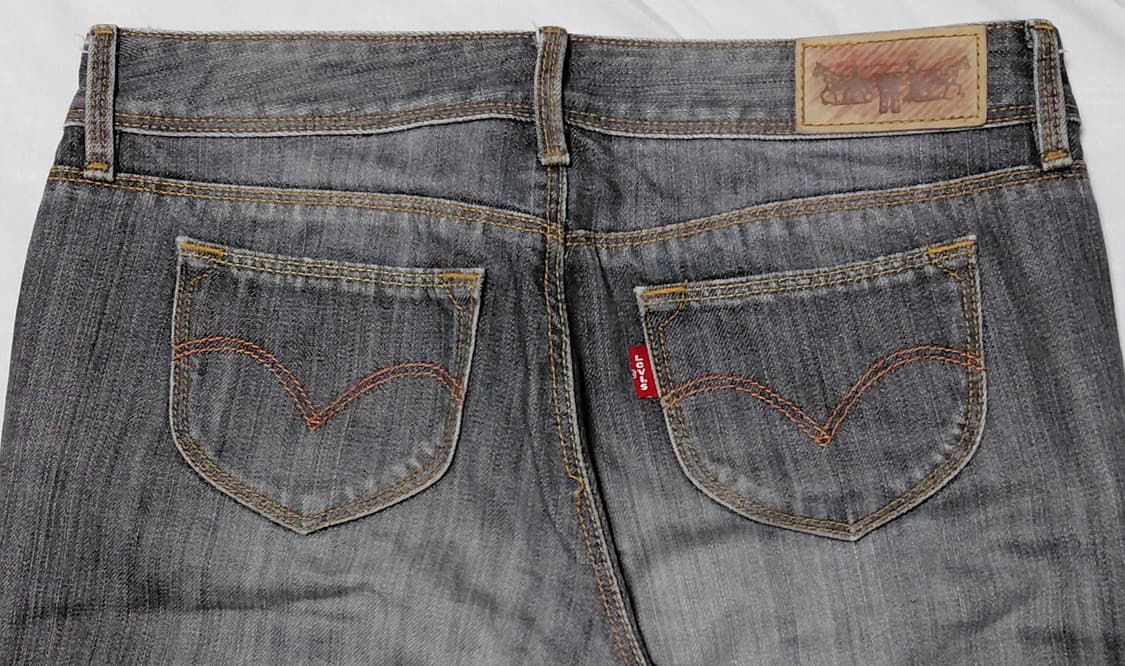 리바이스 Astrid 빈티지 그레이 데님 (26) 상품이미지7