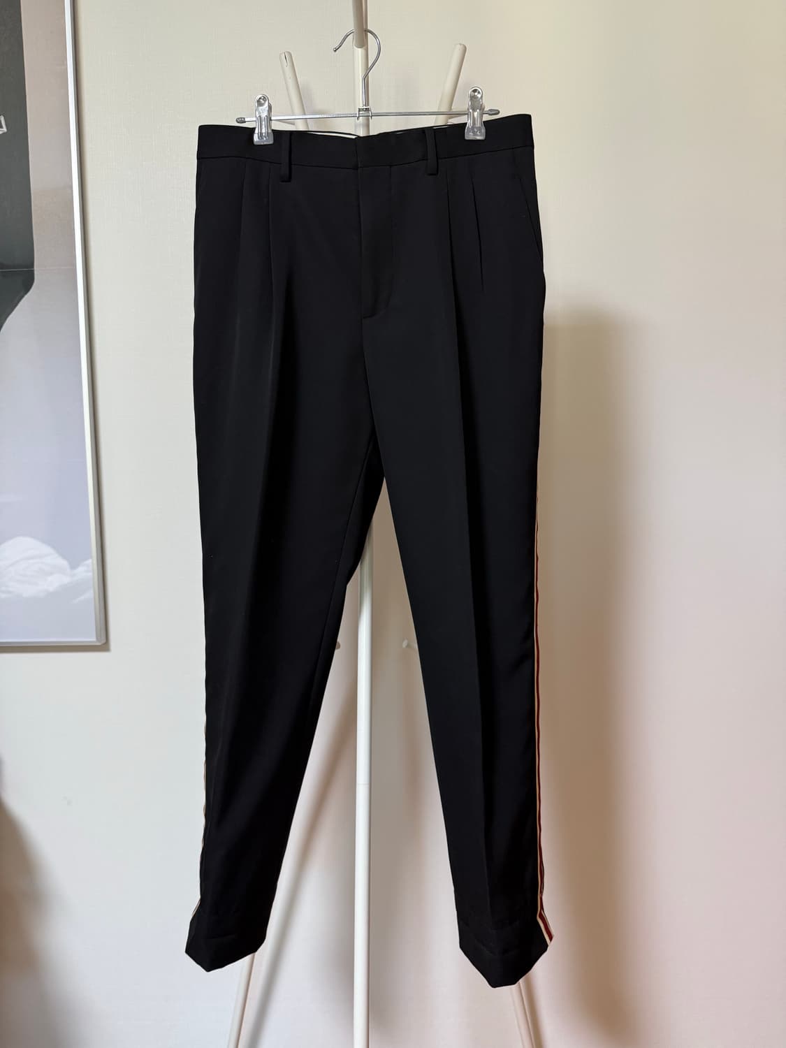 사이드 디테일 울 트라우저 상품이미지1