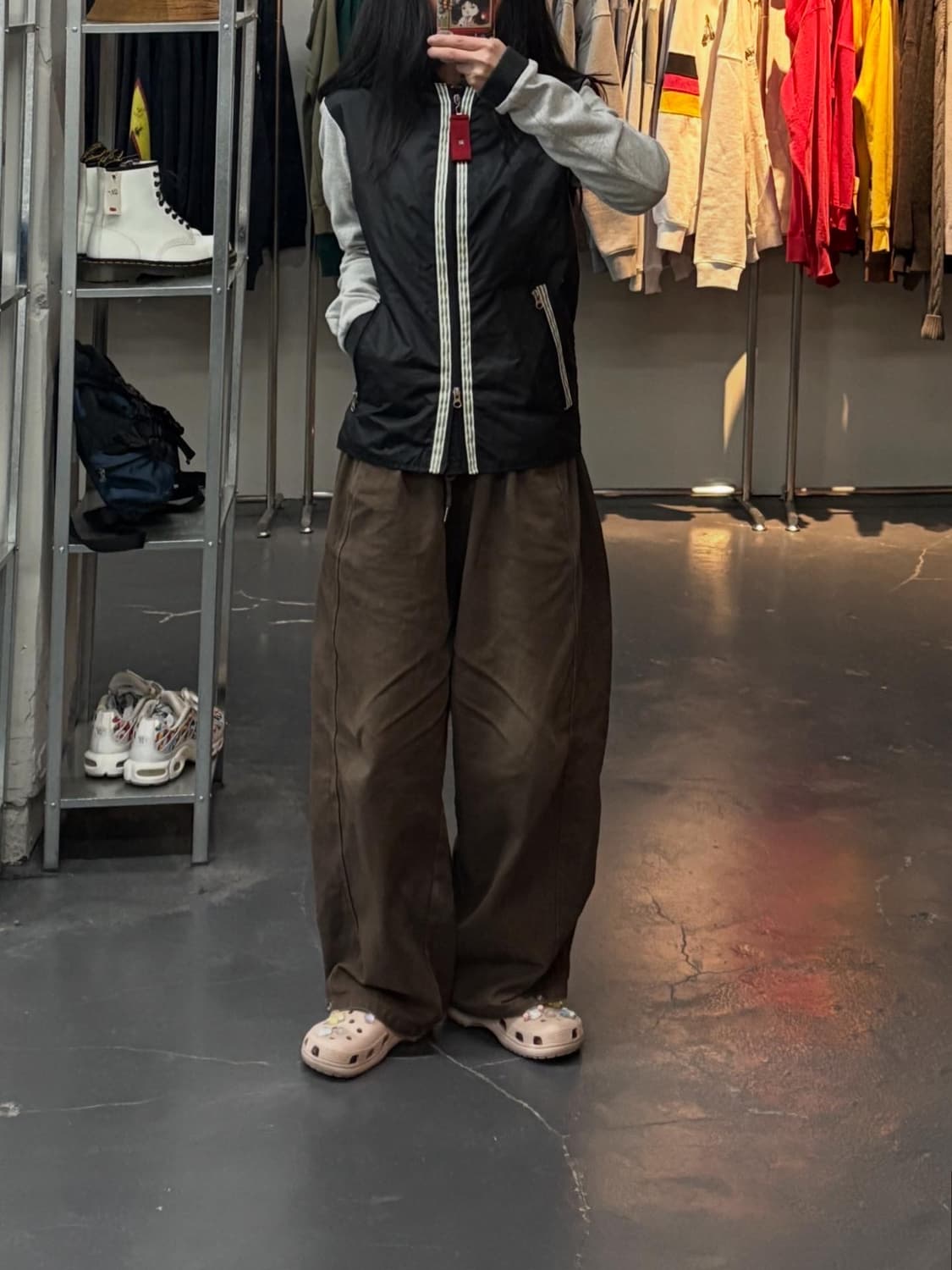 아르마니진스 슬리브 봄버자켓 A3030 상품이미지1