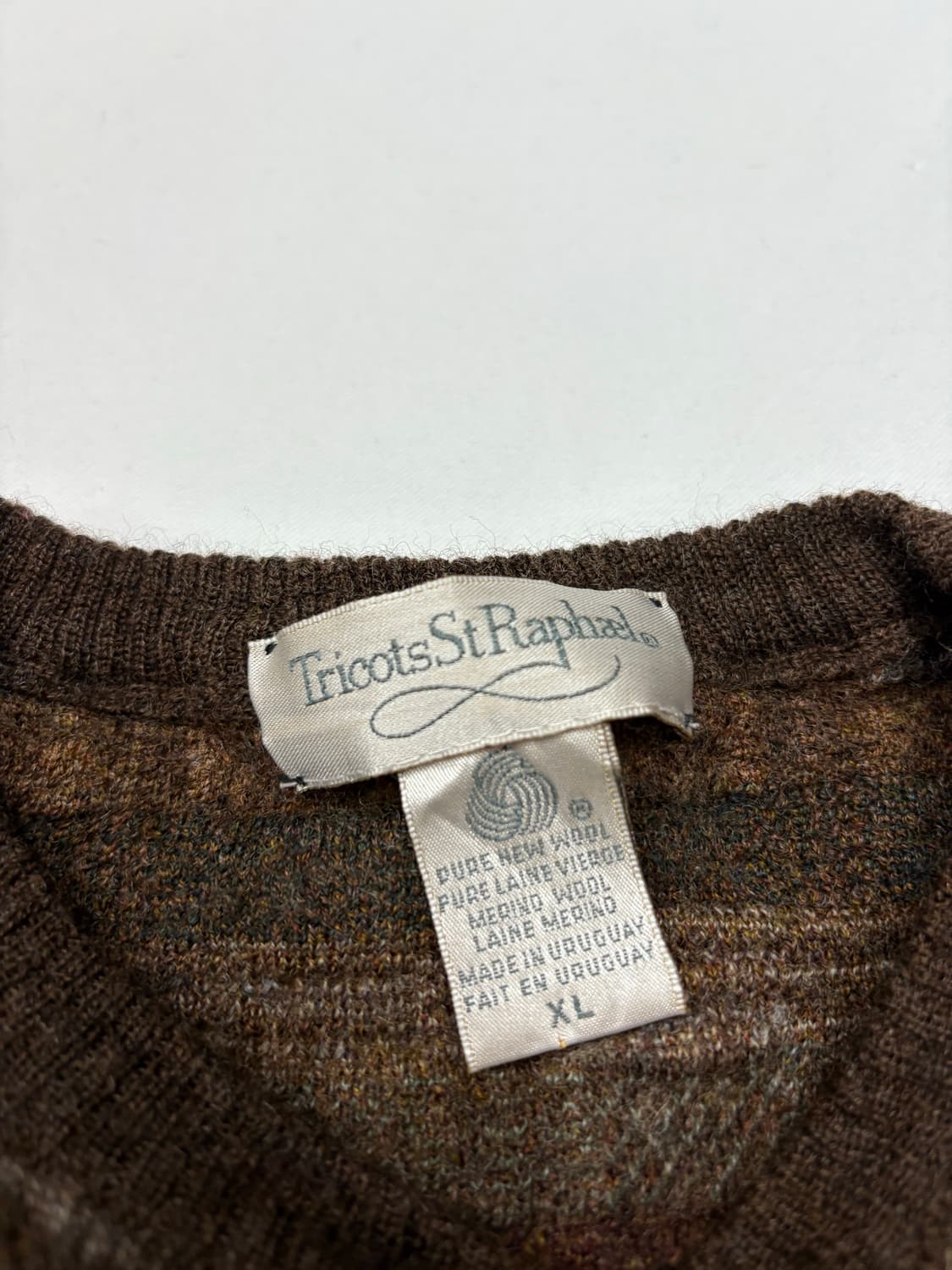 90s Tricots ST Pheal 케이블 울 니트 상품이미지5