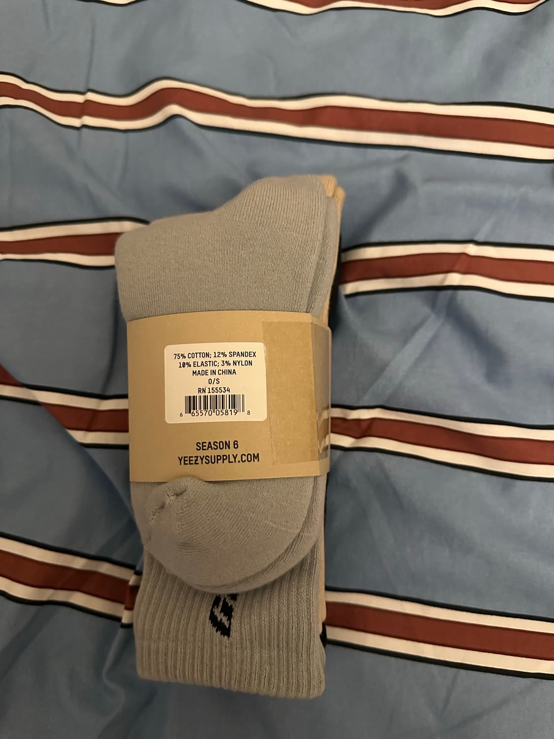 이지 칼라바사스 양말(3pack) 상품이미지3