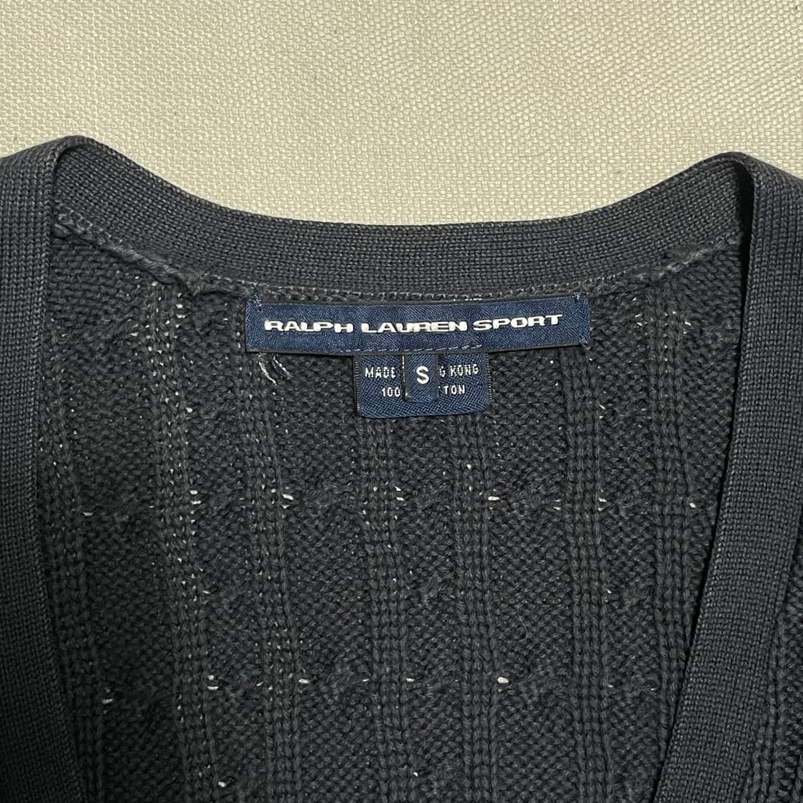 S 폴로랄프로렌 스포츠 여성용 케이블 니트 가디건 상품이미지4