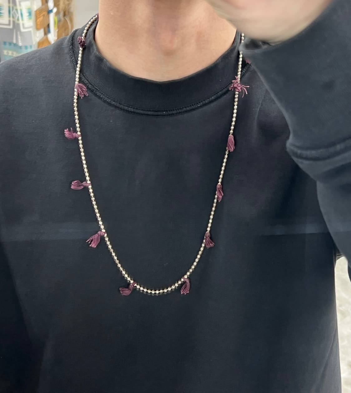 UNUSED 실버 목걸이 상품이미지5