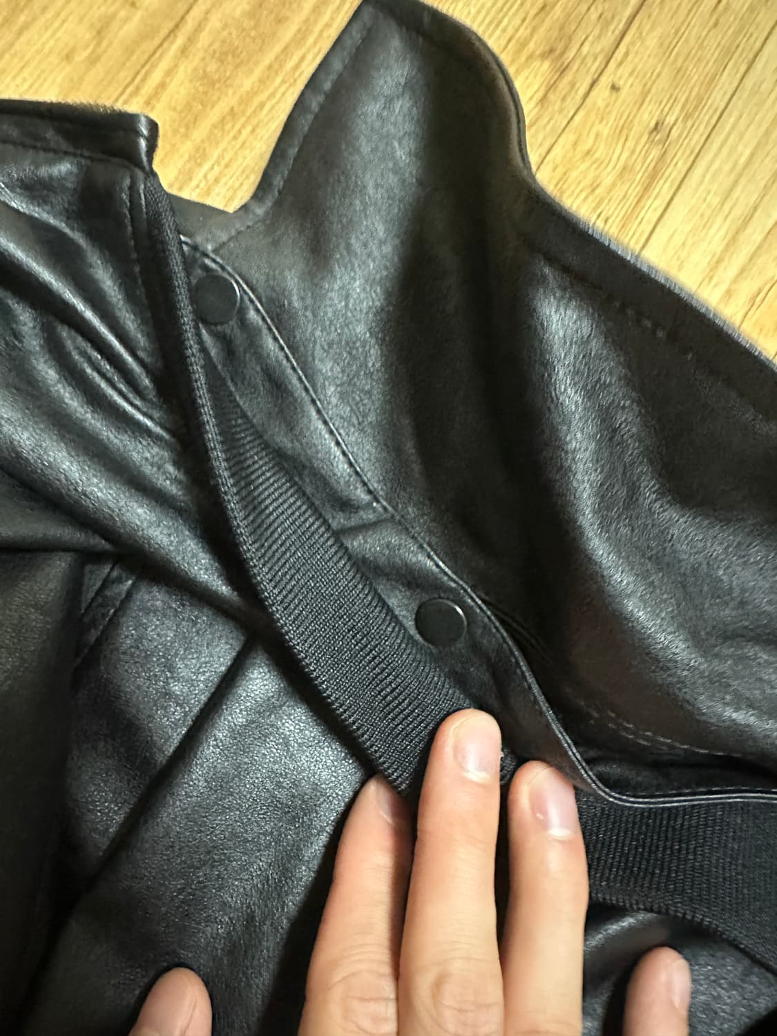 파르티멘토 레더 자켓 상품이미지3