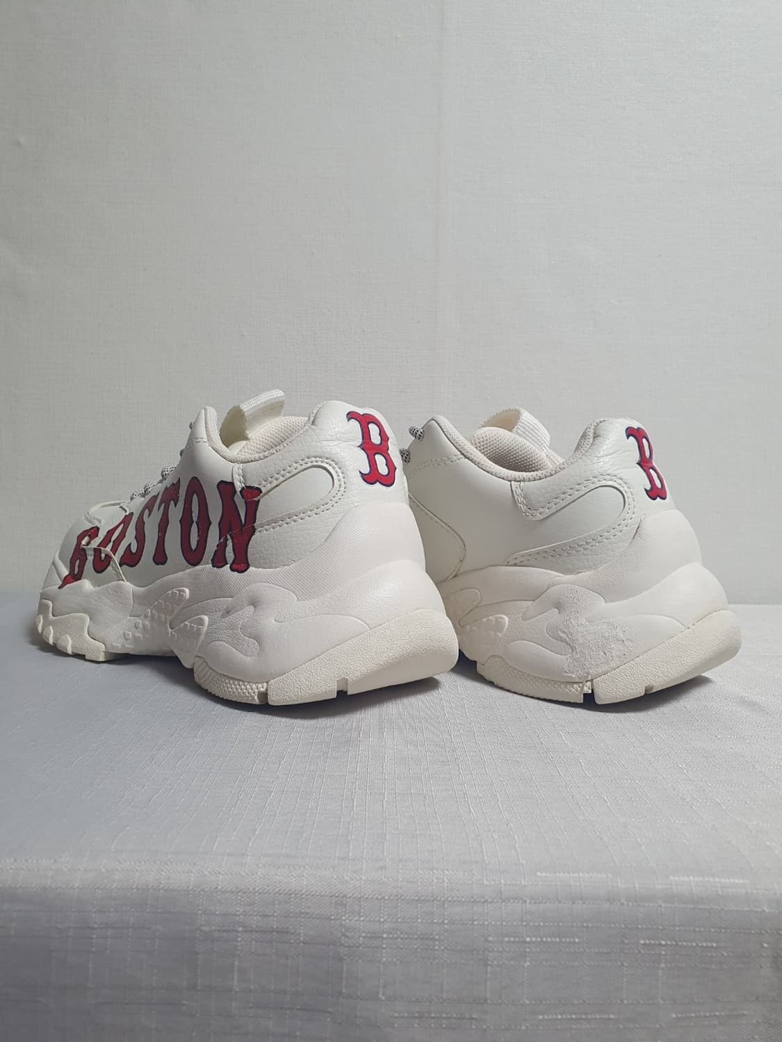 230mm MLB 빅볼청키 보스턴 레드삭스 크림 앤 레드 어글리 상품이미지4