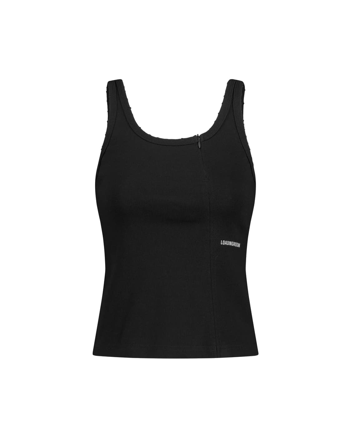 로딩룸 /ZIP TANK TOP / bk / 1 / 새상품 상품이미지1