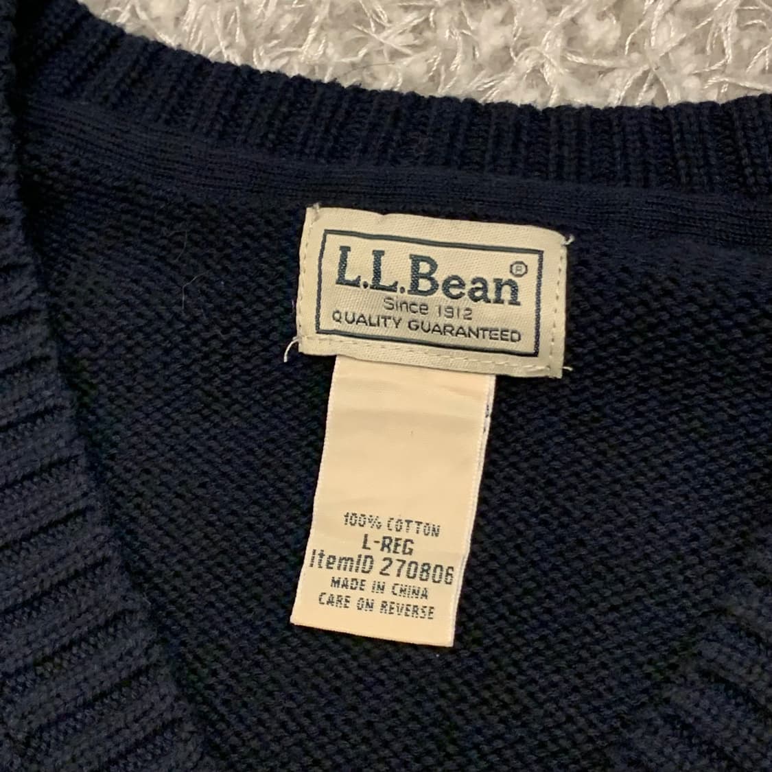 90s 엘엘빈 니트 상품이미지3