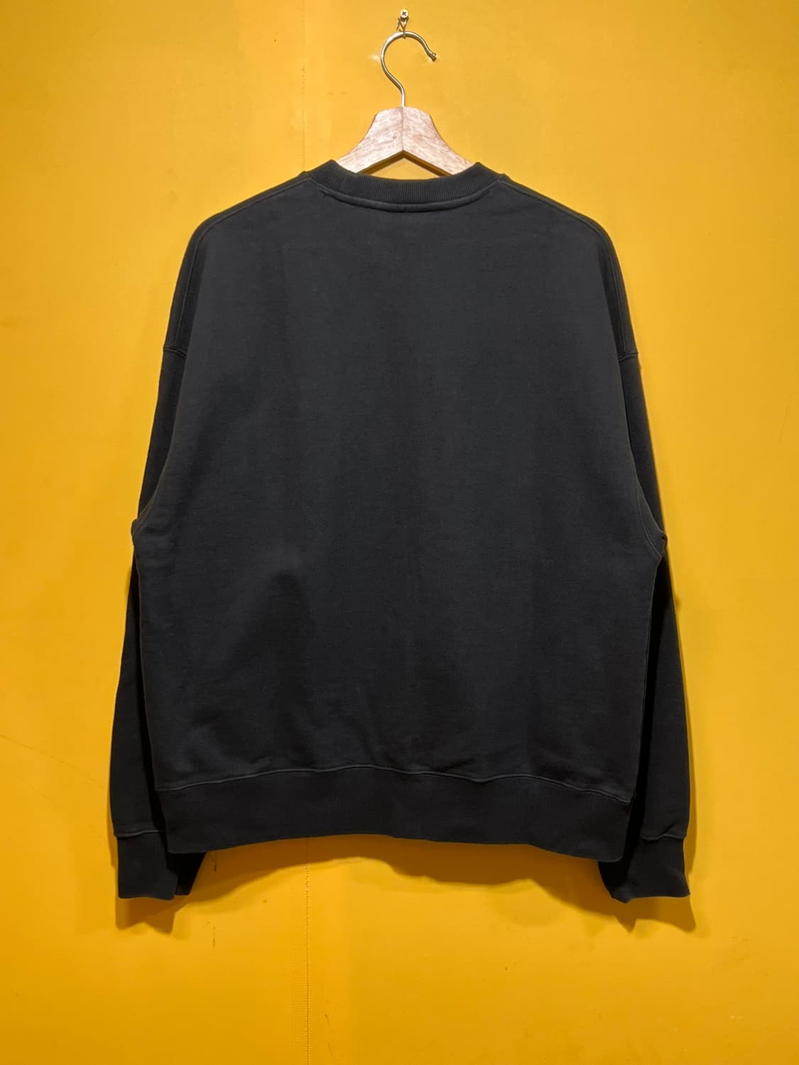 [L] Lee 아치 로고 스웻셔츠 블랙 맨투맨 캐주얼 크루넥 티셔츠 상품이미지9