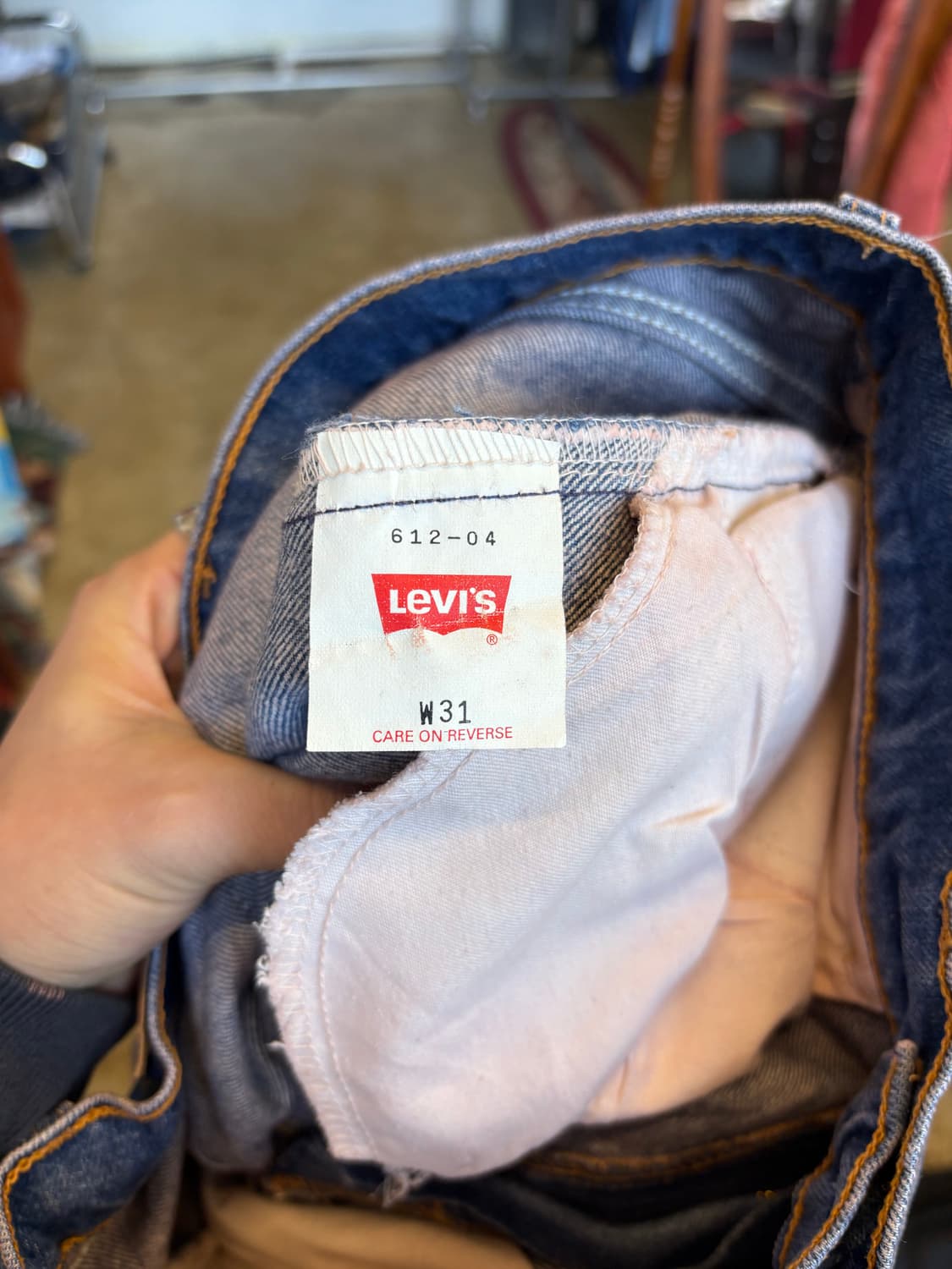 90s 98년 리바이스 612 오렌지 탭 상품이미지3