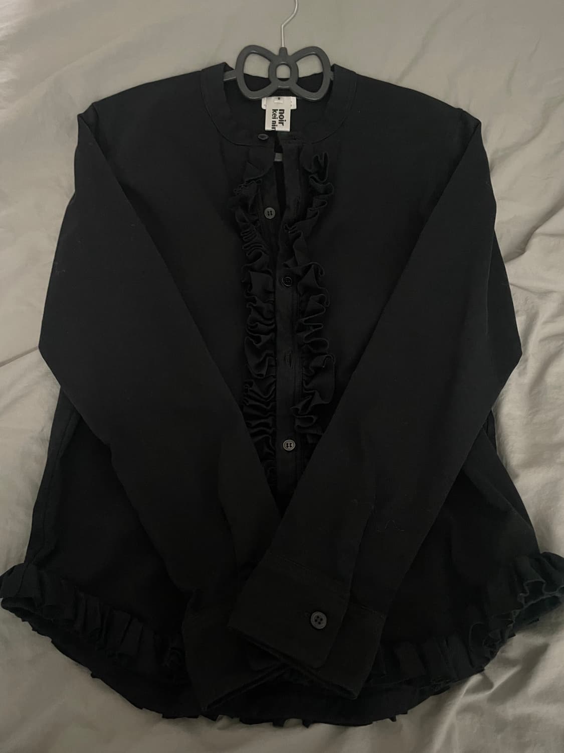 Noir Kei Ninomiya ruffle cardigan S 상품이미지2