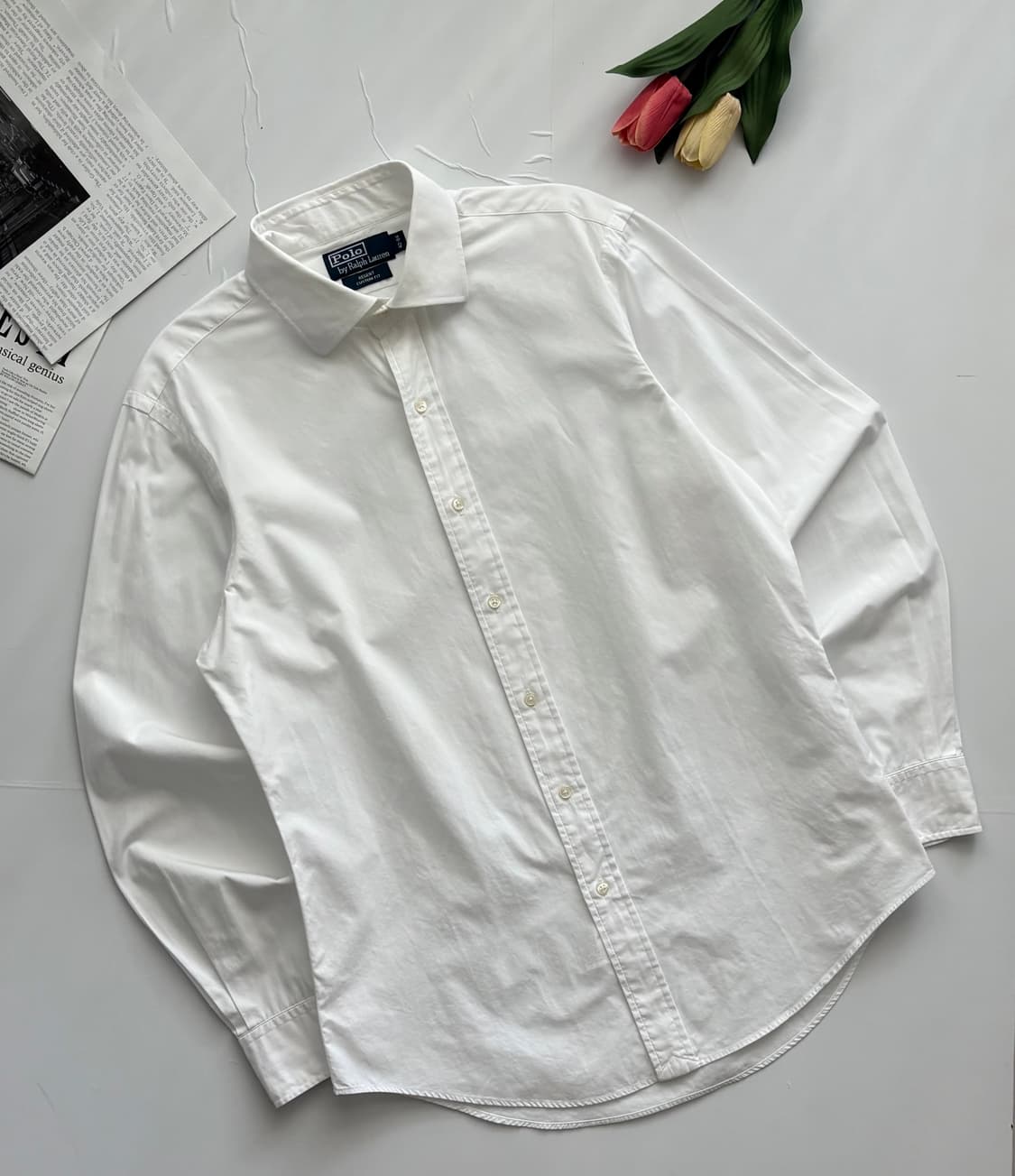 Polo 폴로랄프로렌 화이트 셔츠 상품이미지1