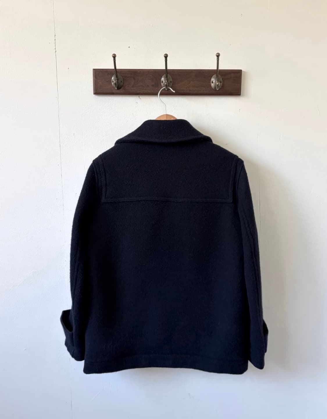 드리스 반 노튼 더플 코트 네이비 상품이미지2