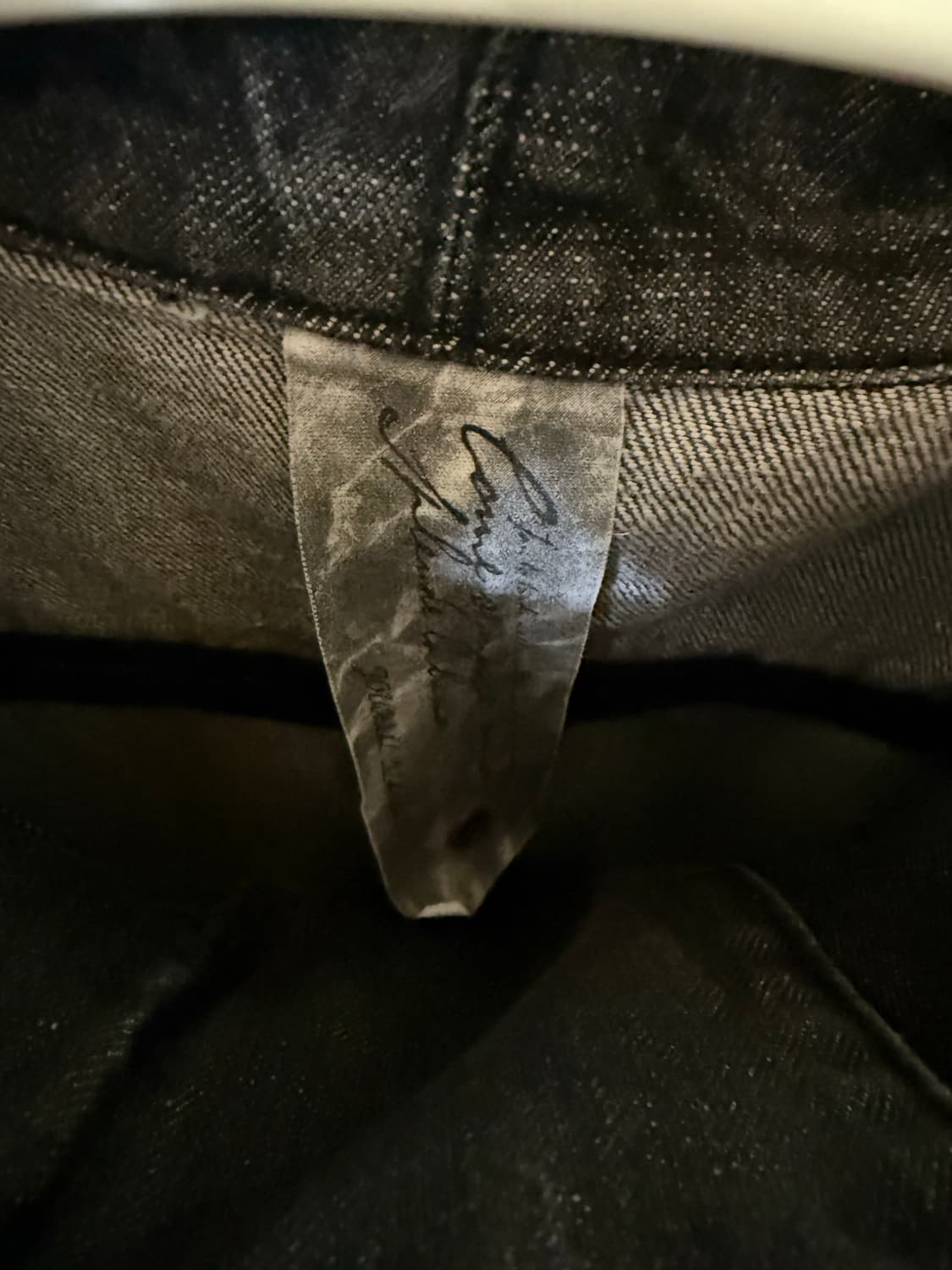 하이넥 사선 자켓 상품이미지3