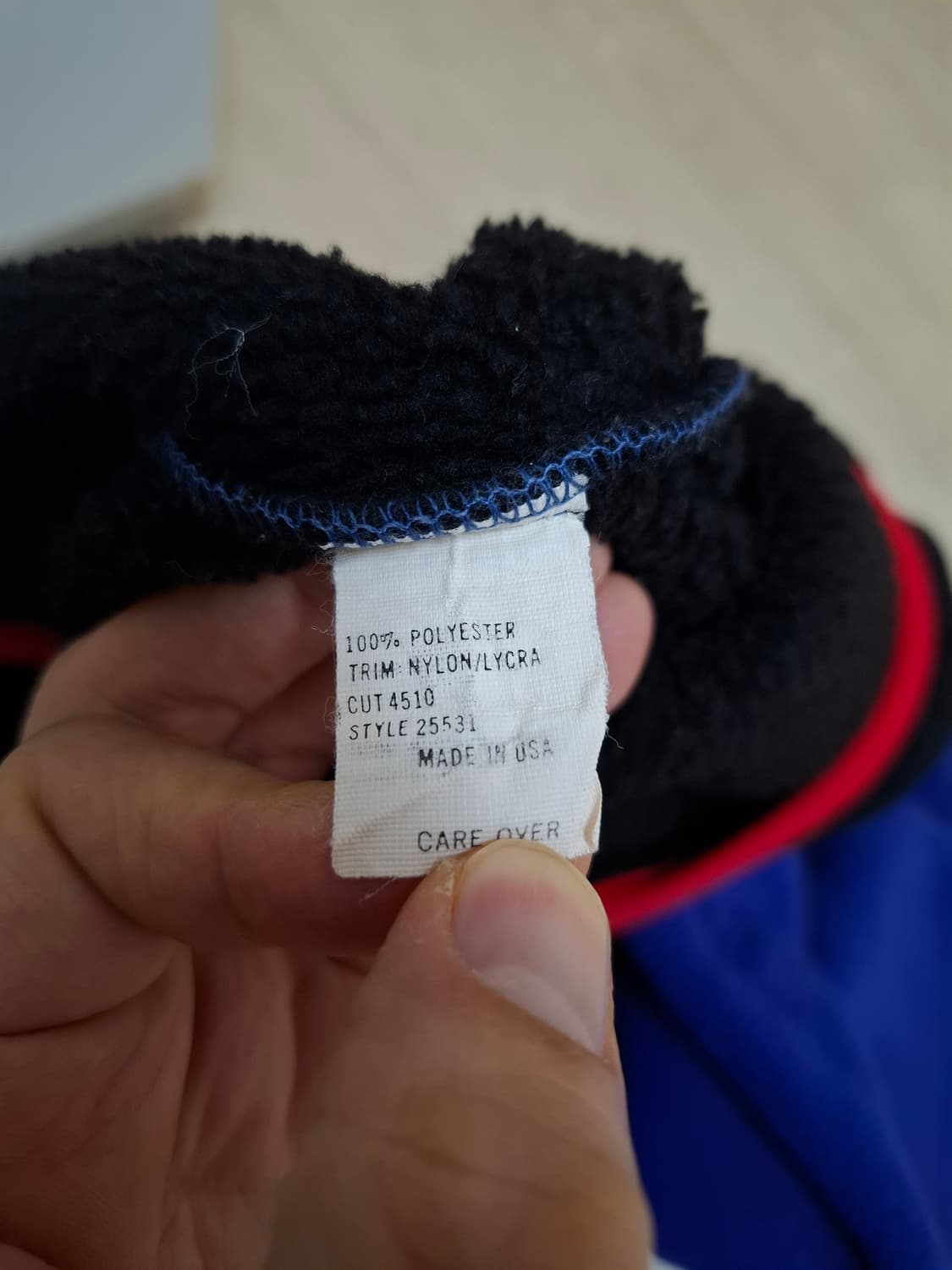 L 파타고니아 80s 신칠라 플리스 퍼플/블랙 상품이미지5