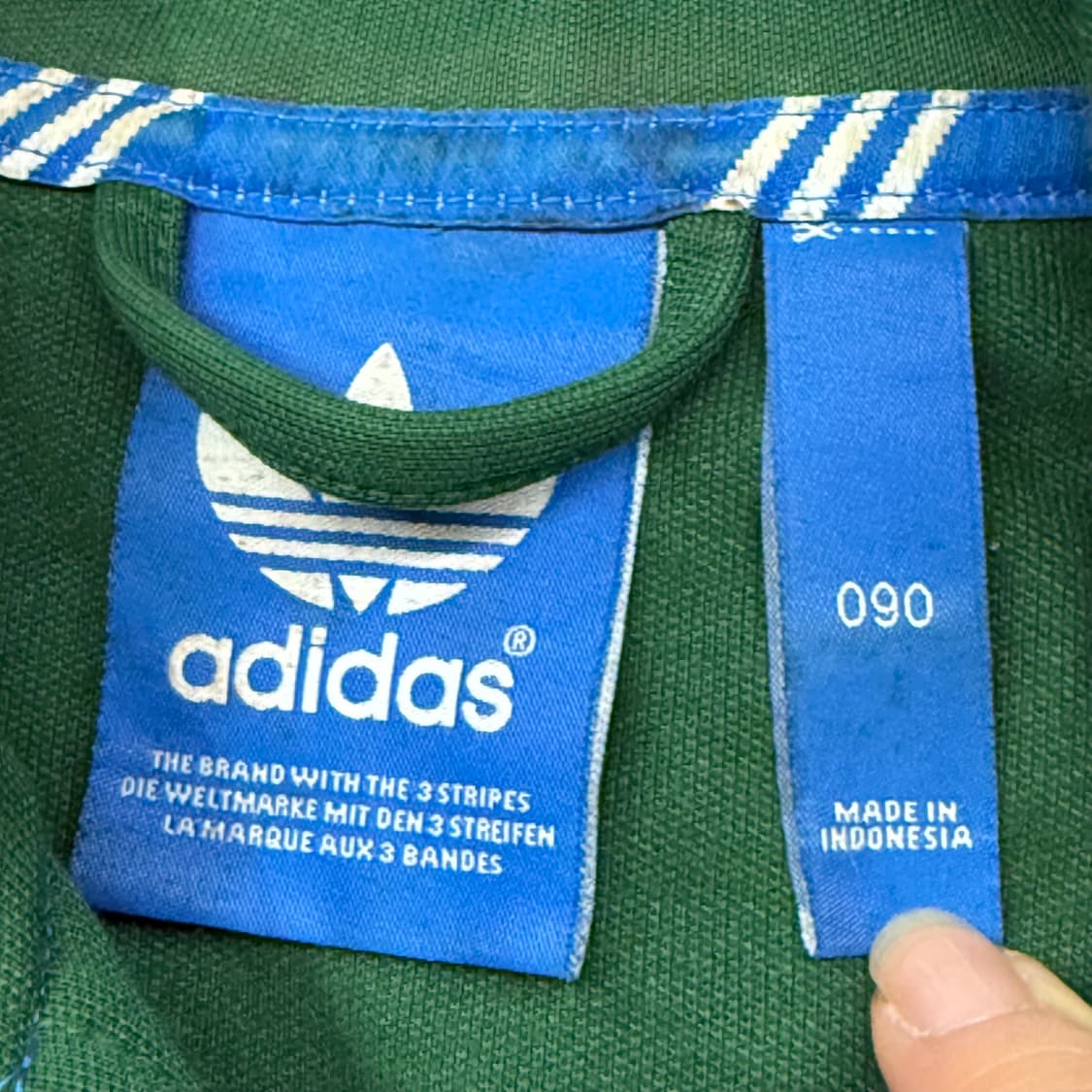 [정품/90] 아디다스 유로파 트랙탑 져지 그린 b8 상품이미지6