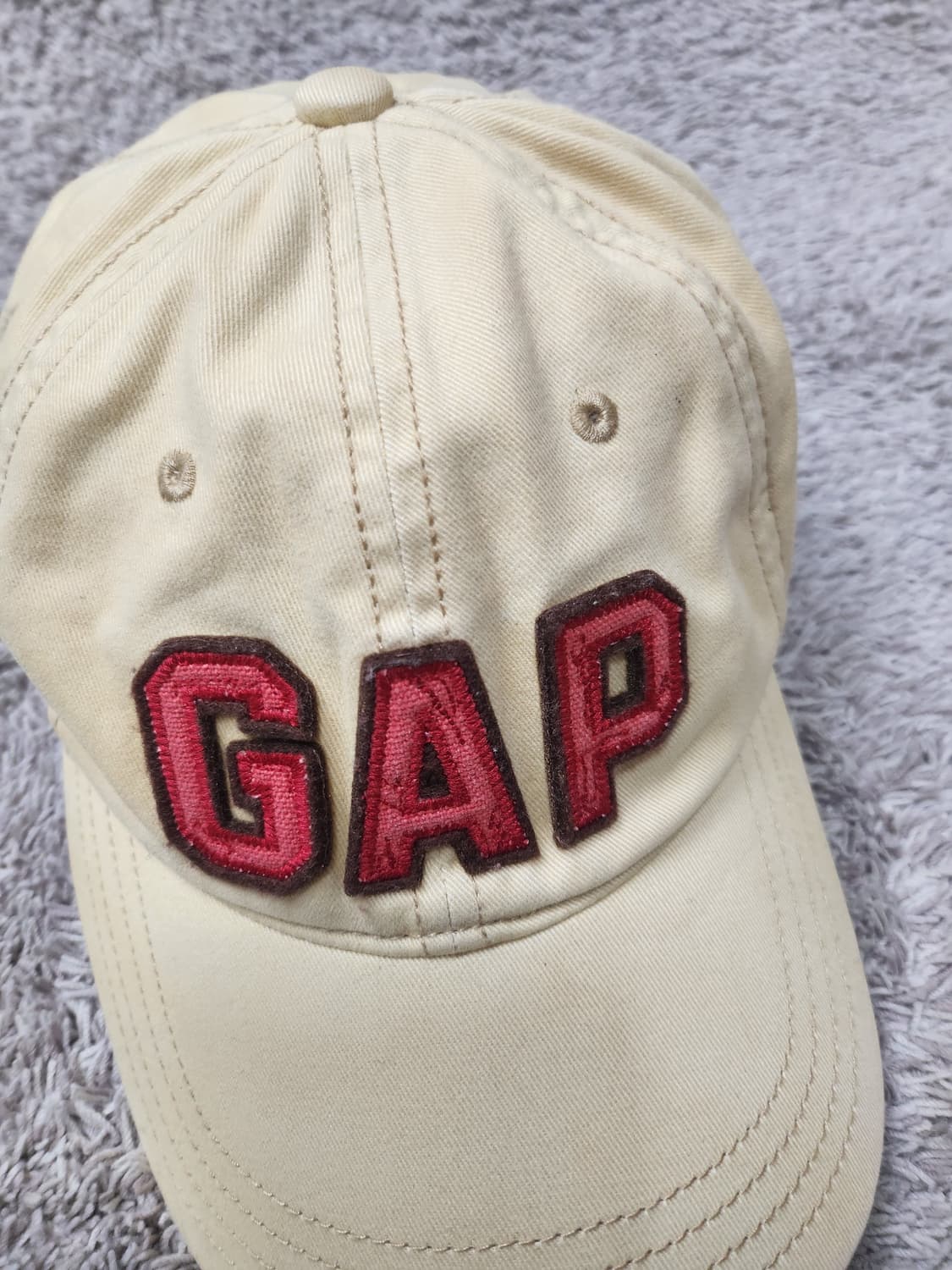 빈티지 GAP 베이지색 볼캡 (1969) 새제품급 상품이미지2