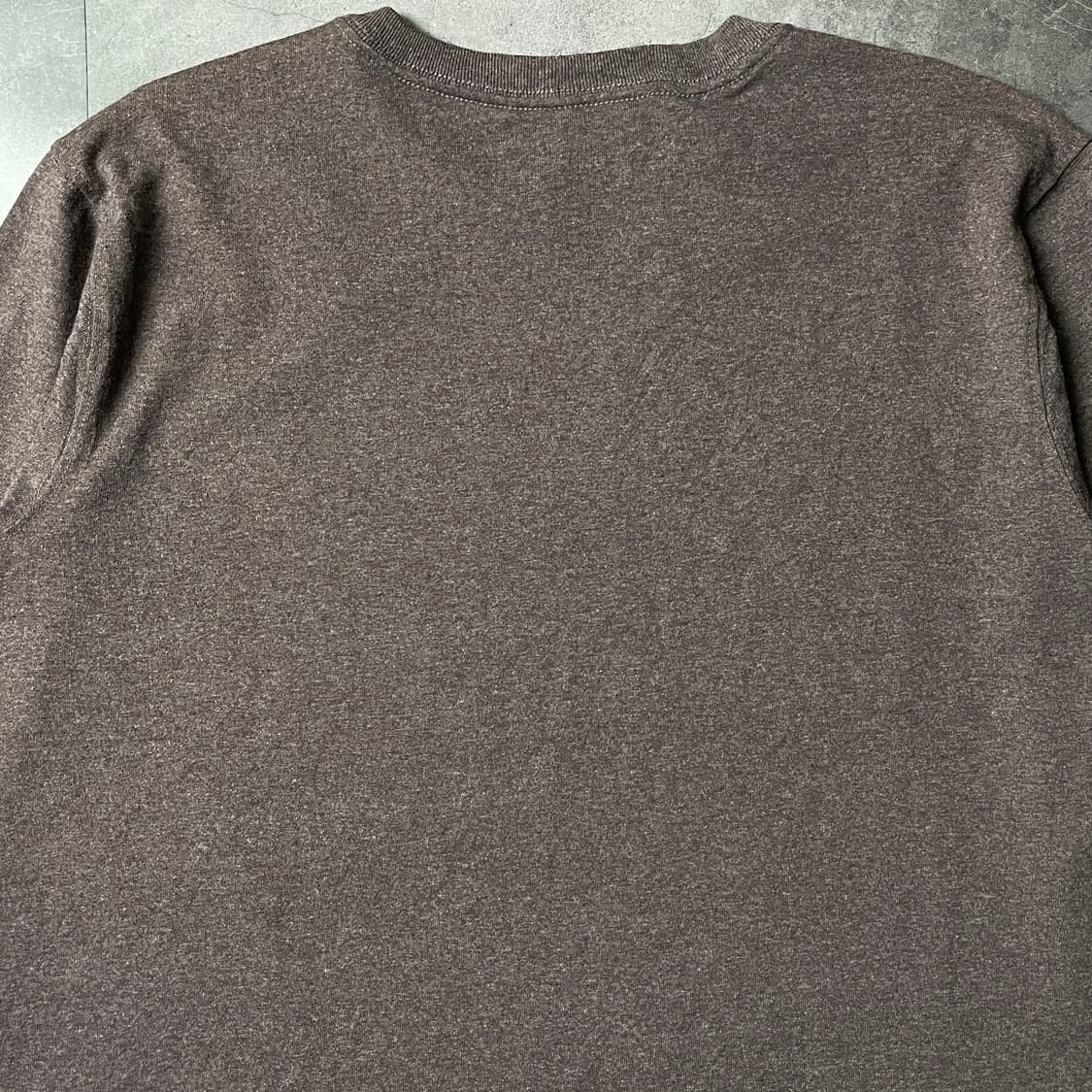 CARHARTT 칼하트 데드스탁 브라운 레터링 긴팔 티셔츠 A00973 상품이미지8