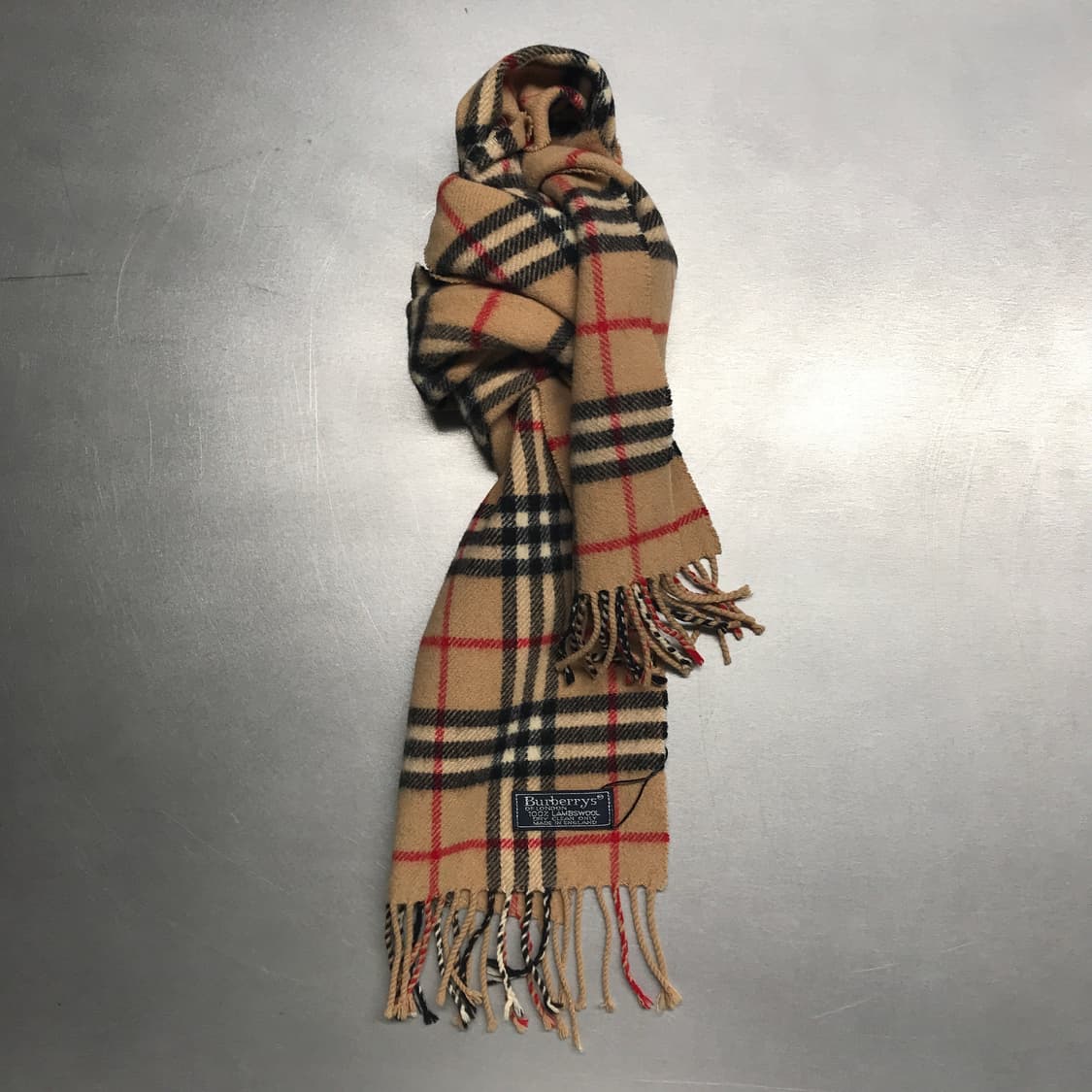 버버리 정품 램스울 머플러 베이지 상품이미지1