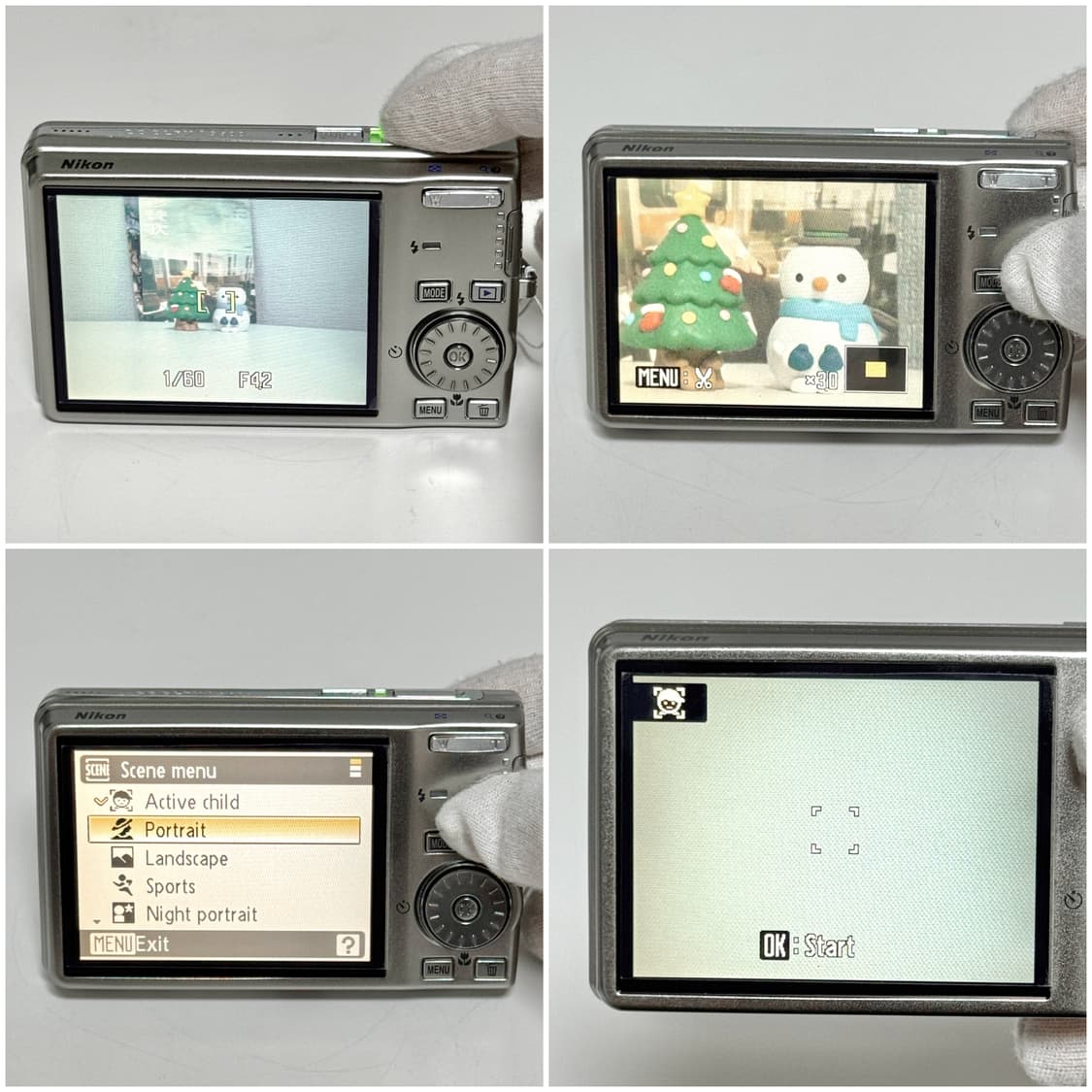 니콘 쿨픽스 S600 티타늄실버 빈티지디카 상품이미지4