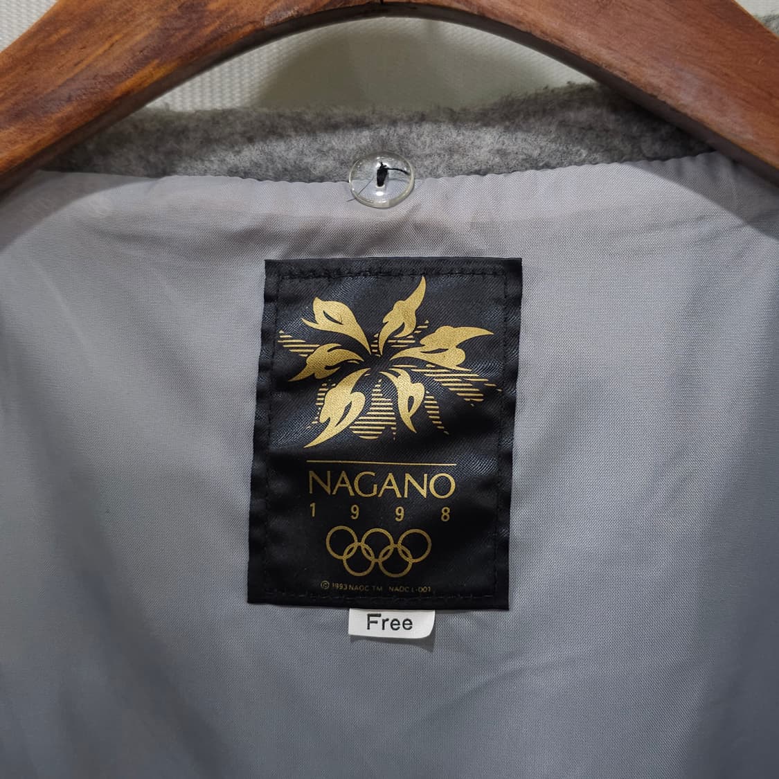 90s 미즈노 나가노1998 투웨이집업 후드자켓- 프리사이즈 상품이미지9