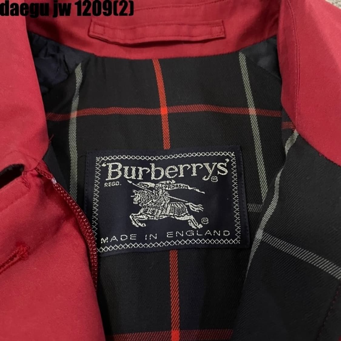 버버리 자켓 상품이미지2