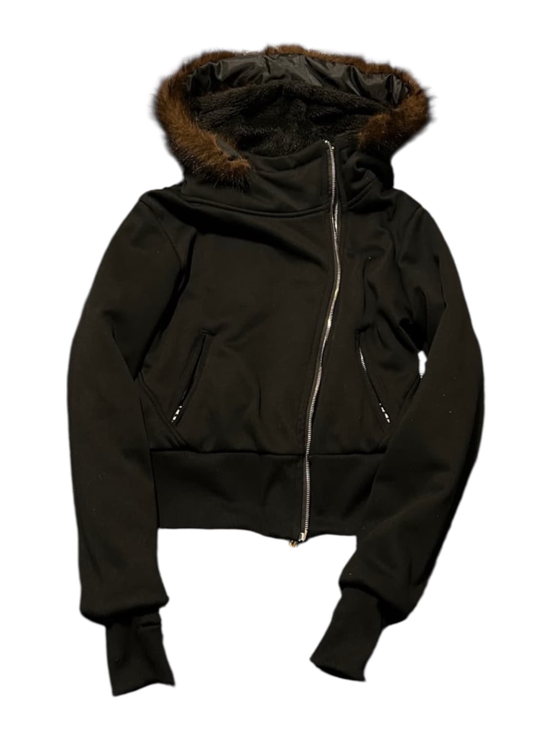 Fur hood zipup 상품이미지1