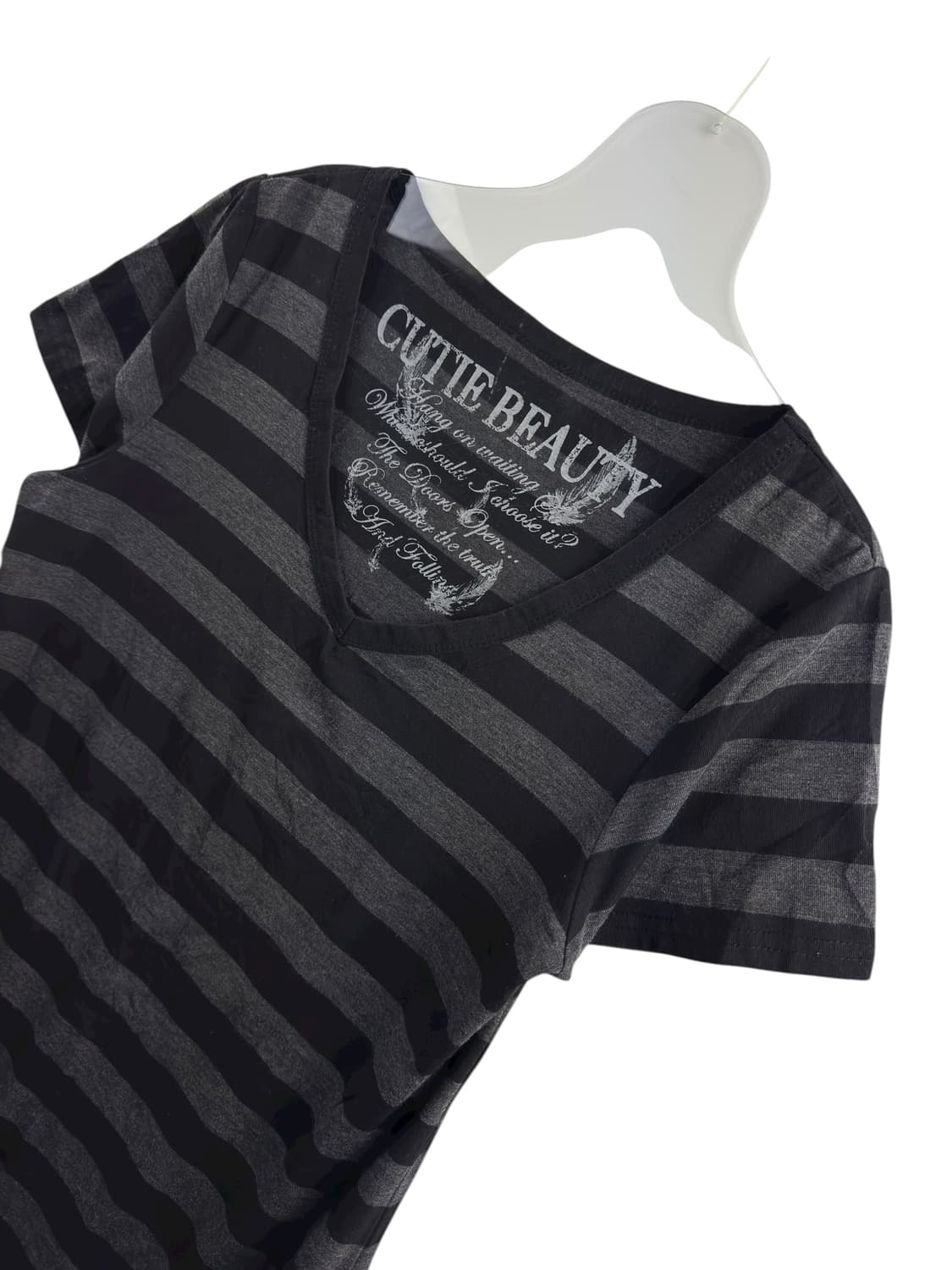 JPN 핀터레스트 스트라이프 슬리브1251 상품이미지3