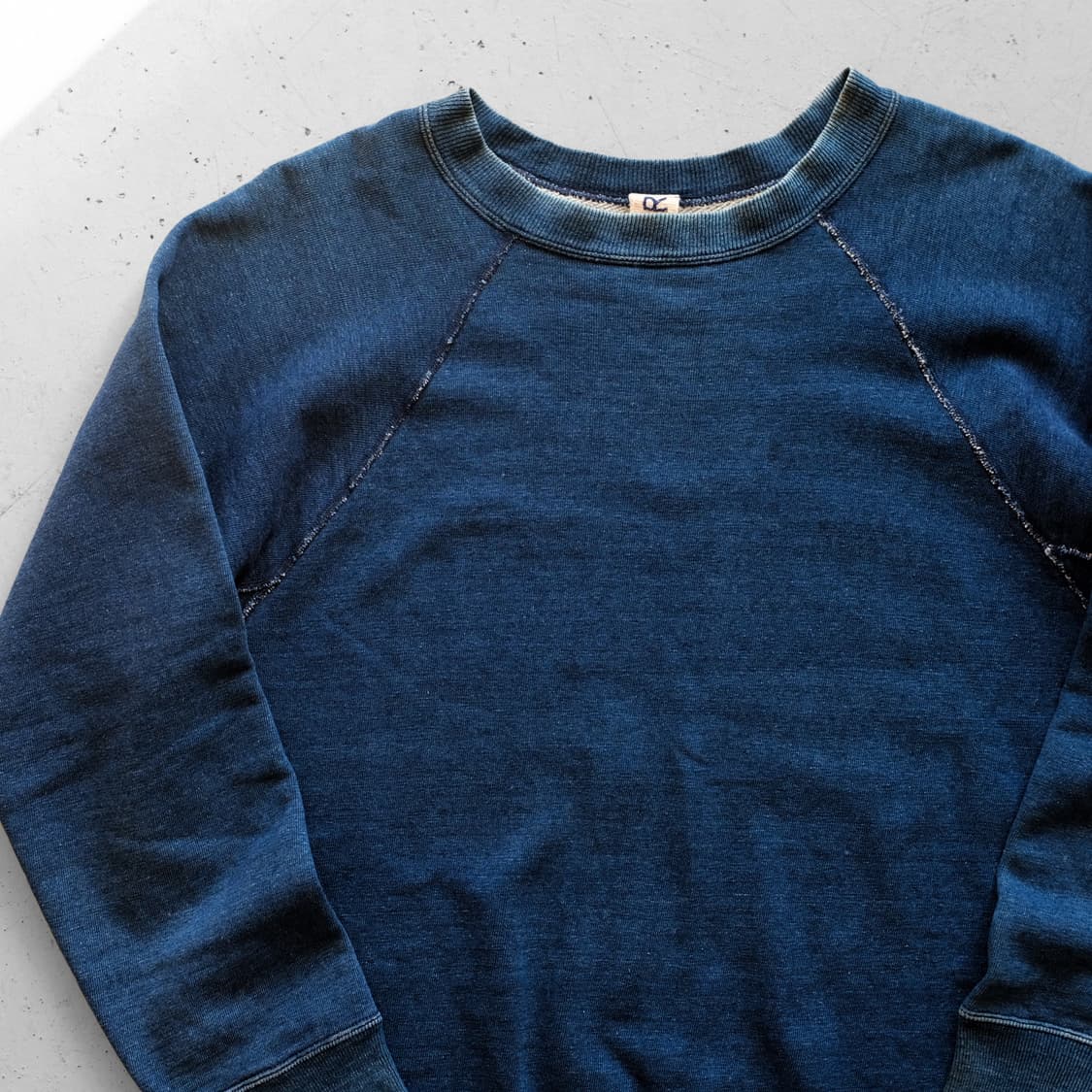 Made In JAPAN 45RPM Indigo Sweat Shirt 상품이미지4