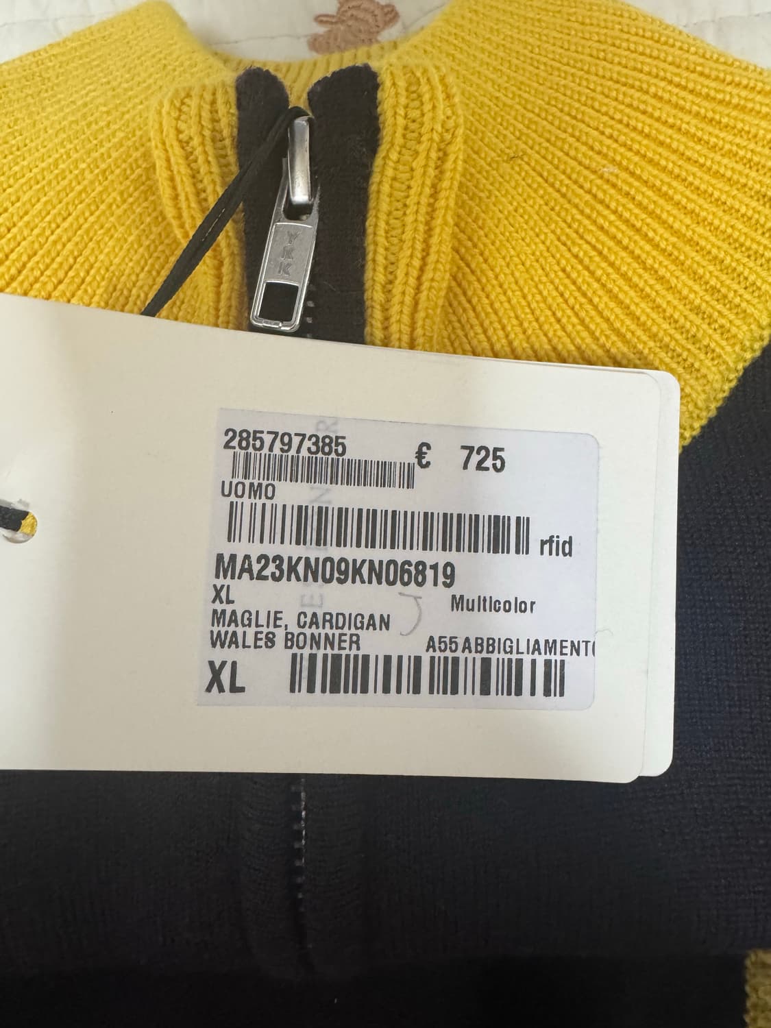 웨일즈보너 울 집업 가디건  상품이미지3