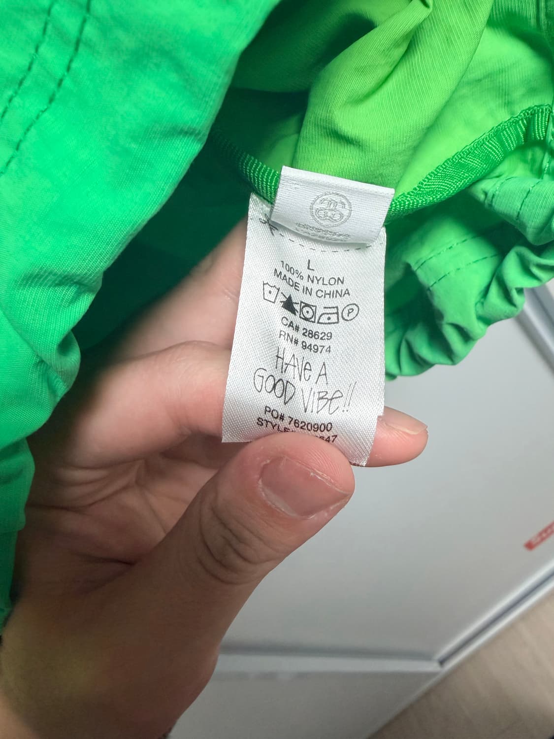 스투시 그린 바람막이 상품이미지6