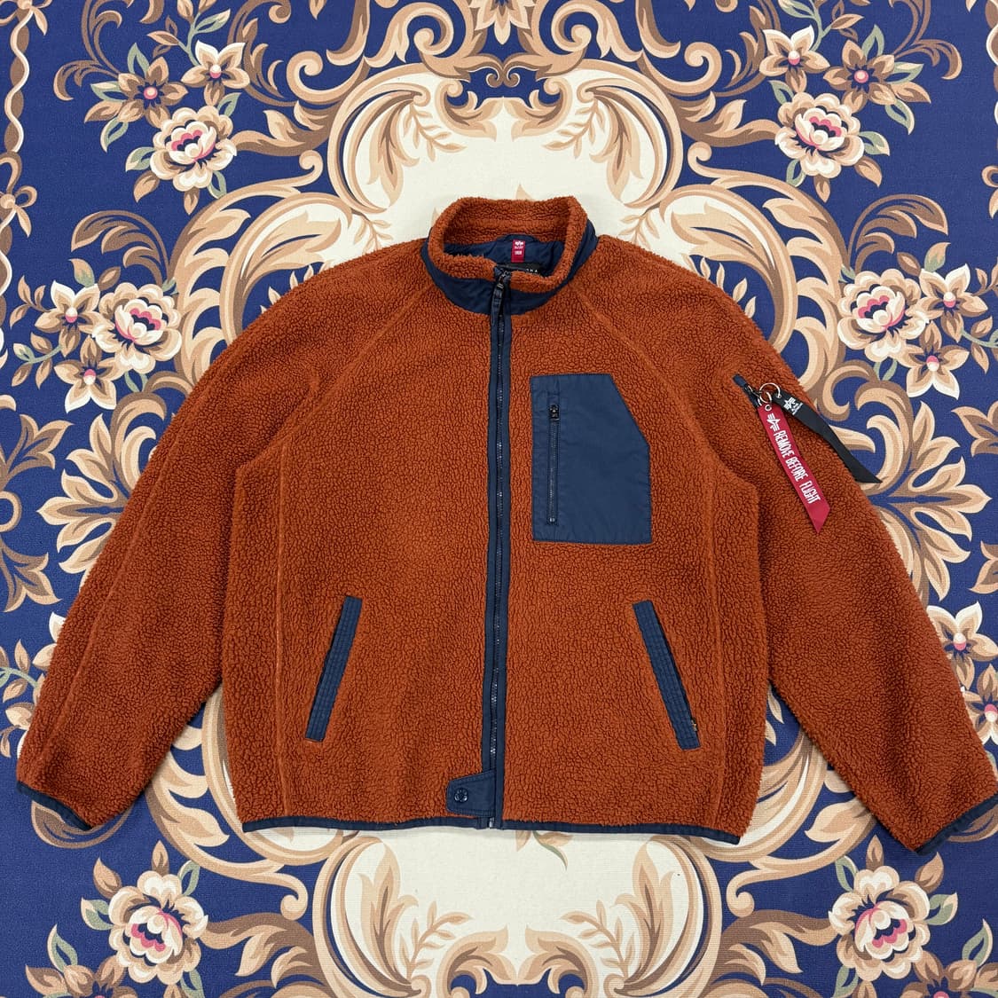 (XL)알파 인더스트리 Alpha industries 플리스 자켓 상품이미지1