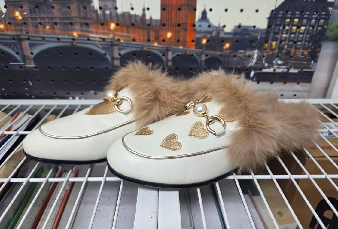 어그 여성 겨울슬리퍼 뮬슬리퍼 235~240 퍼 뮬로퍼 HD24 상품이미지1