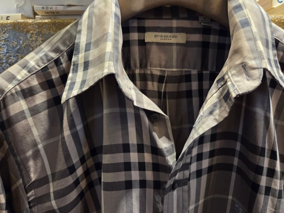 버버리 클래식 노바패턴셔츠 상품이미지6