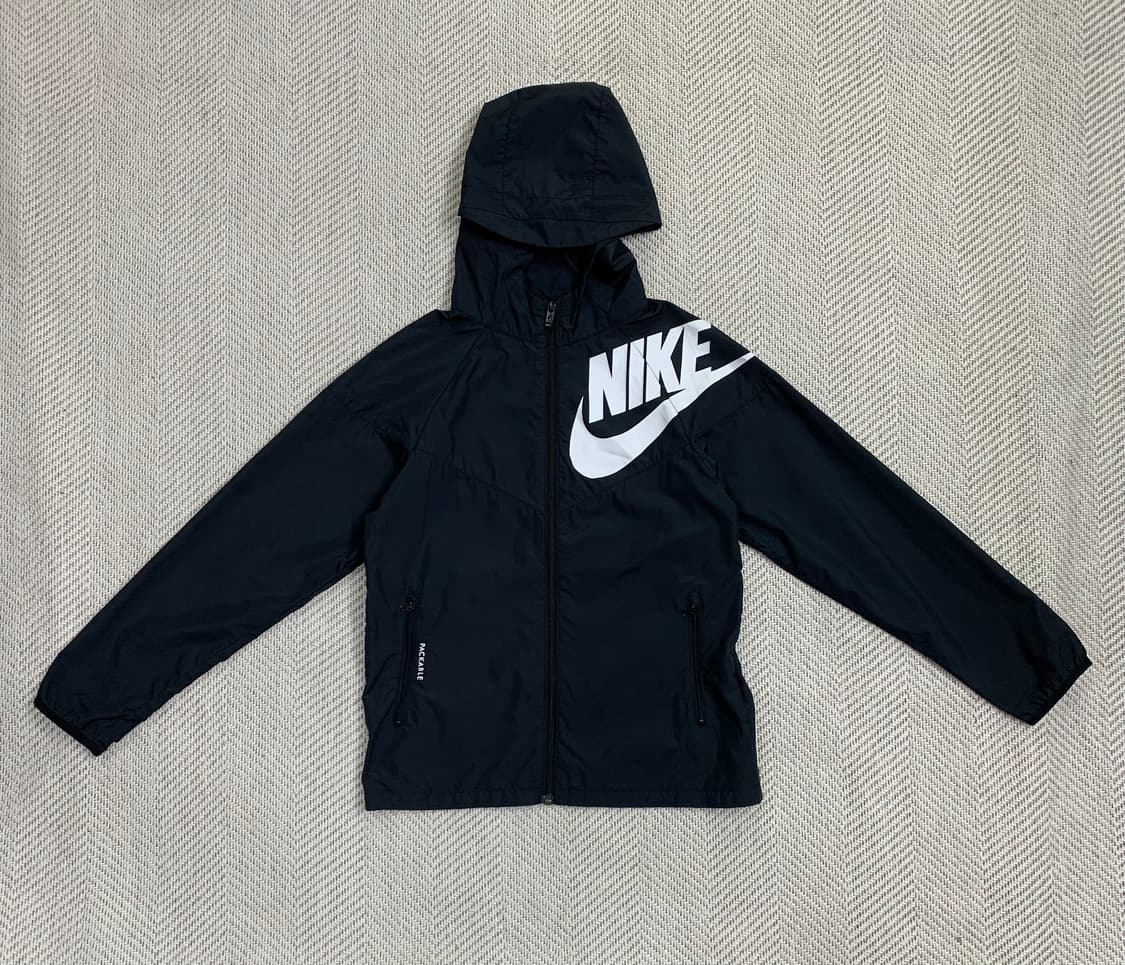 나이키 키즈 바람막이 블랙 70 상품이미지1