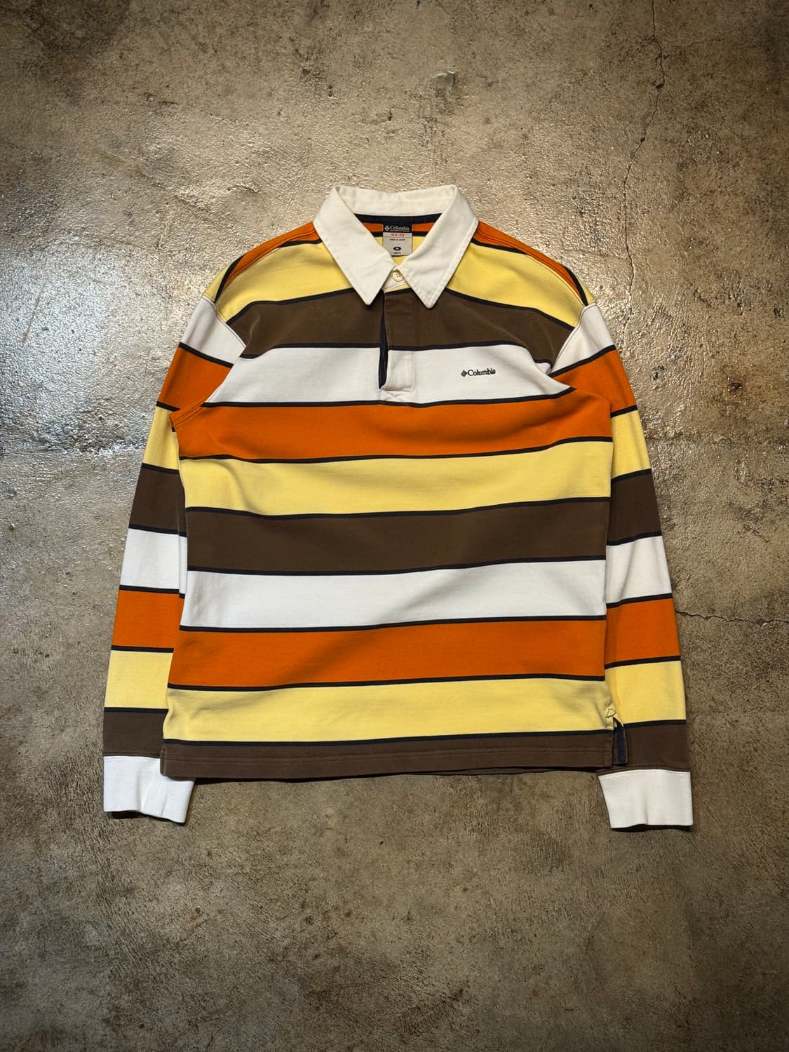 -66 ) Columbia Striped Rugby Shirt 상품이미지1