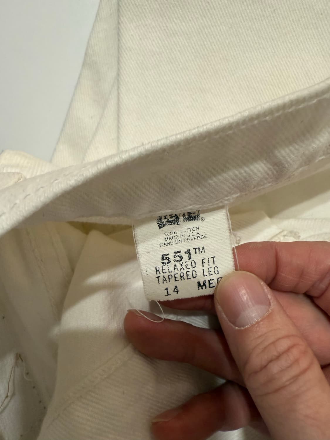 빈티지 리바이스 551 2종  상품이미지3