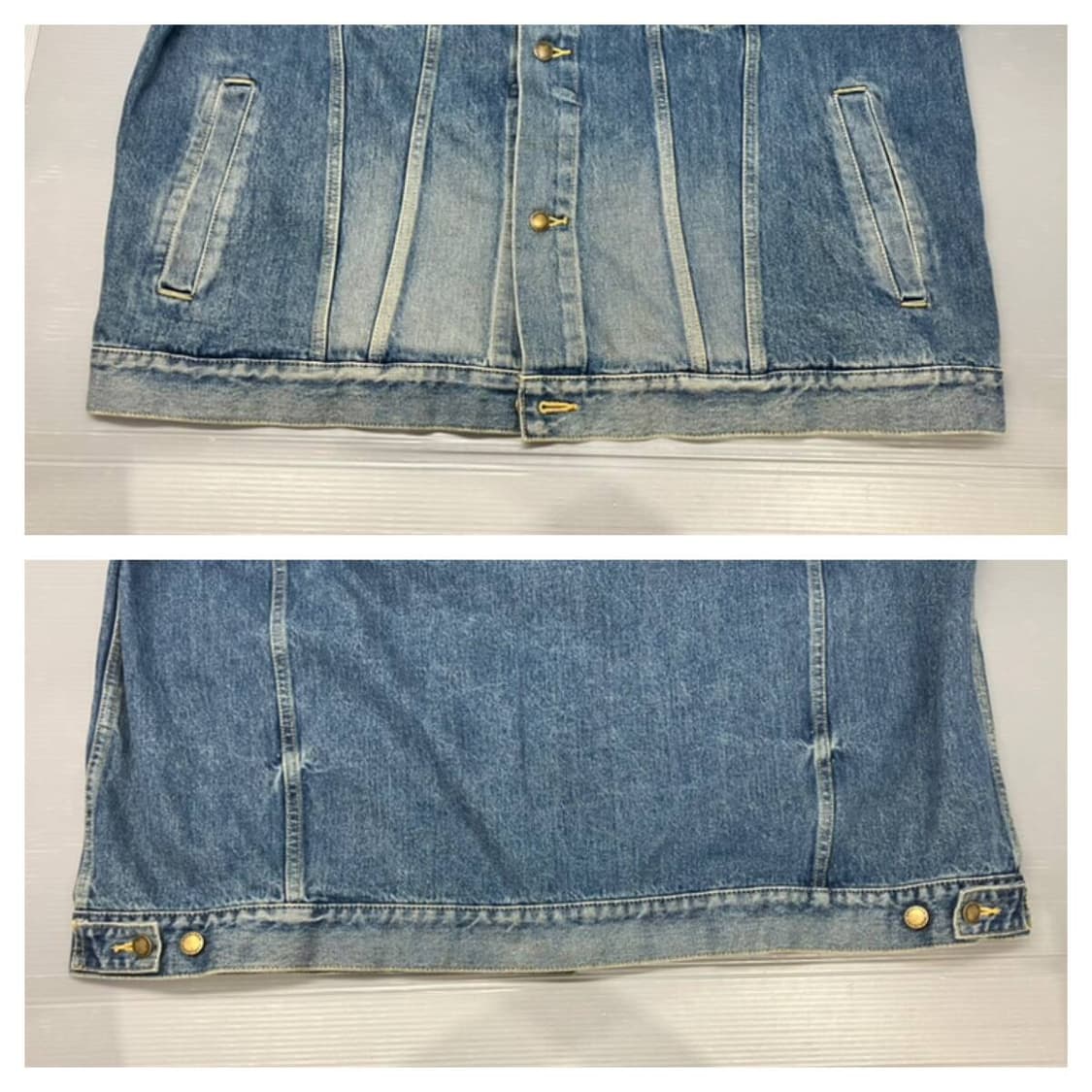 파세타즘 오버 데님자켓 상품이미지4