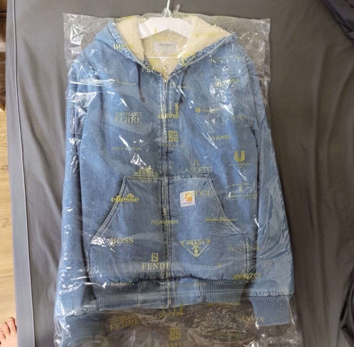 칼하트 액티브 쉐르파 데님 후드 자켓 상품이미지1