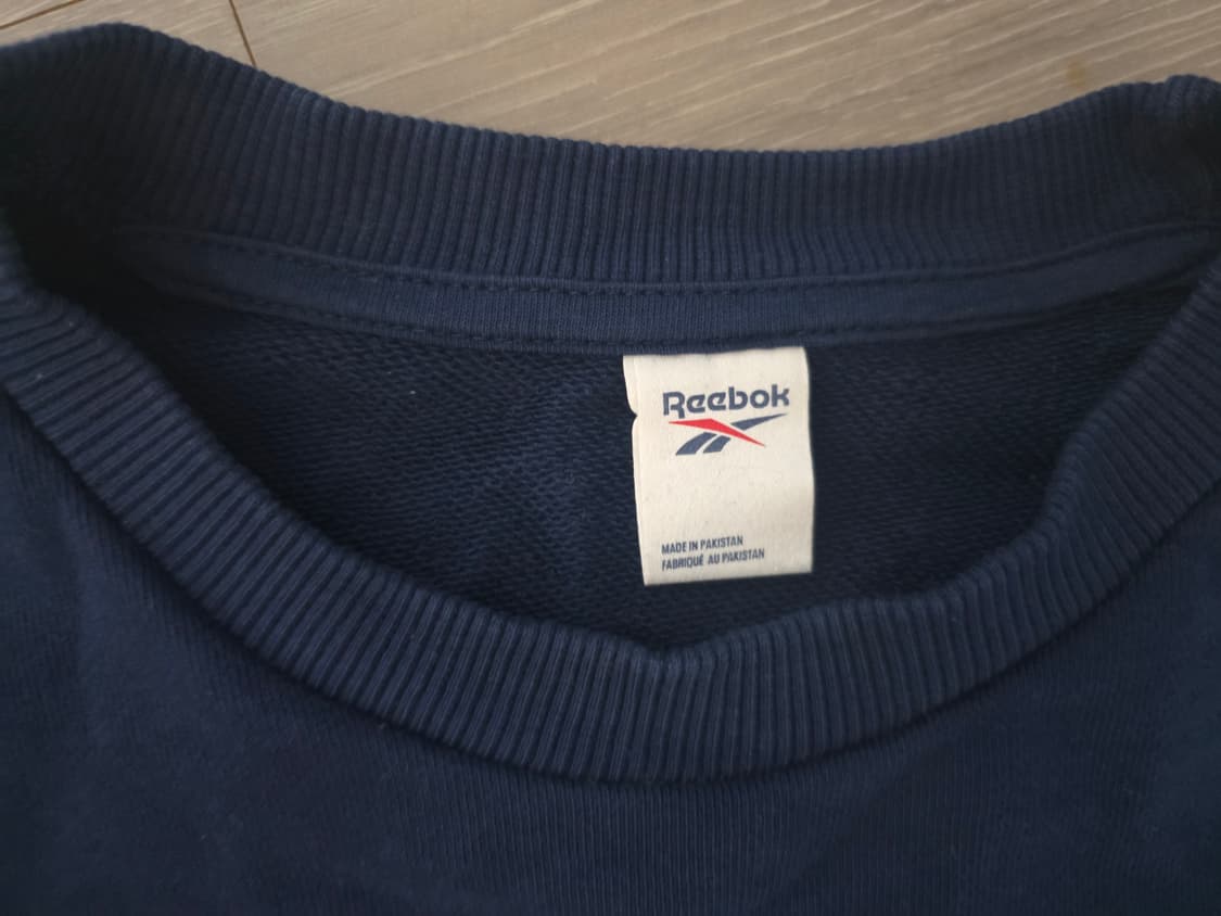리복 네이비 맨투맨 M사이즈 상품이미지2