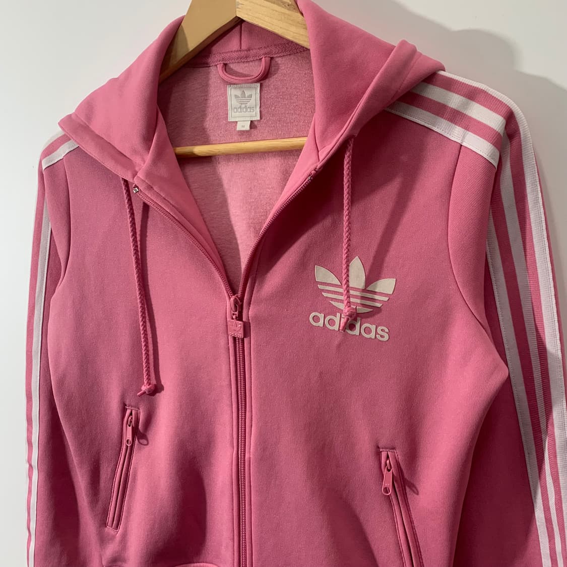 아디다스 딸기 우유 후드 파이어버드 베이비핑크 트랙탑 져지 상품이미지2