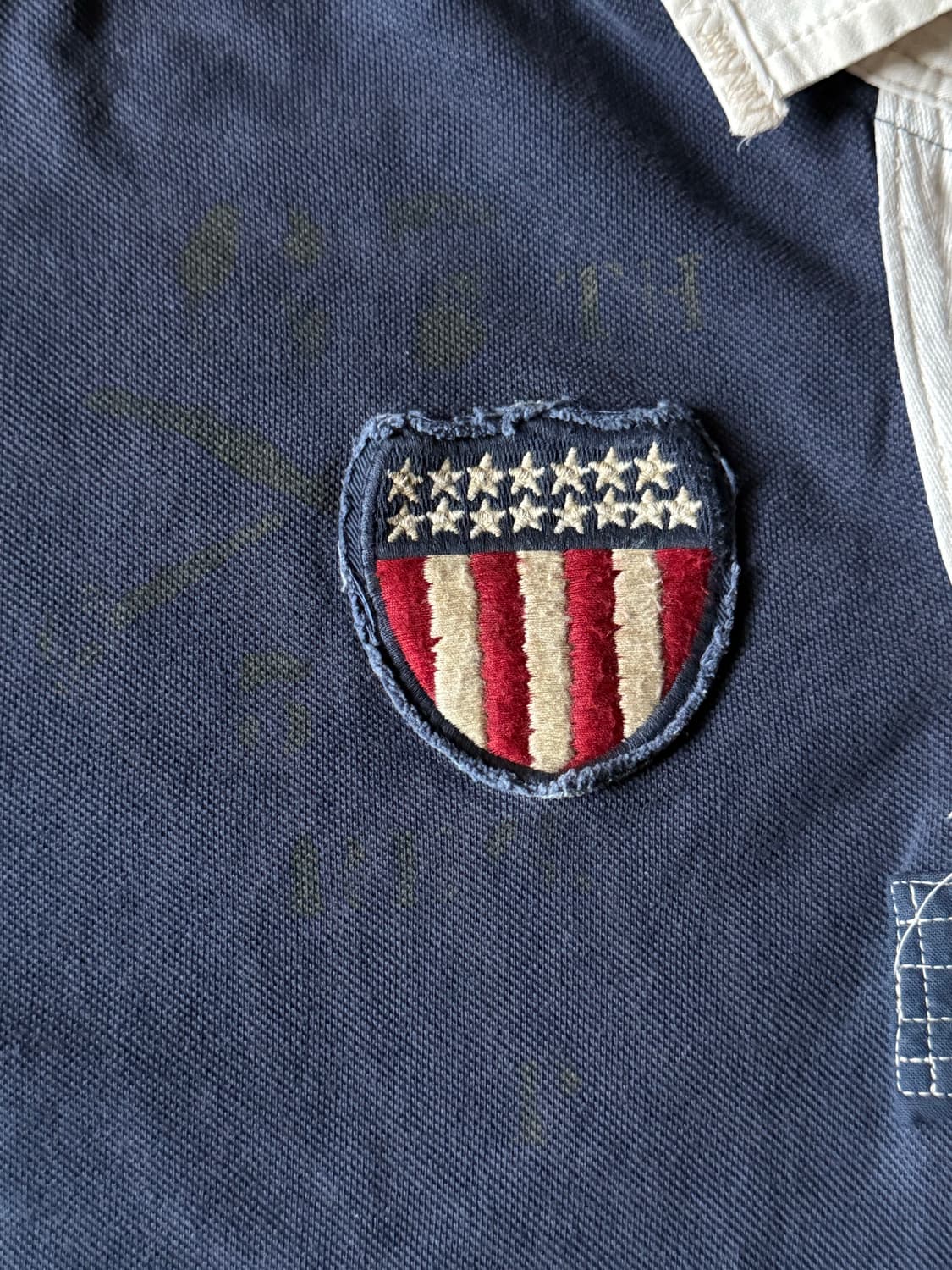 폴로 랄프로렌 빅포니 성조기 럭비반팔티 상품이미지4