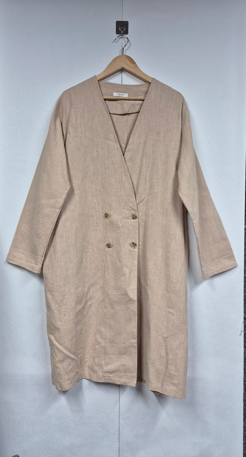 린넨 롱 코트 상품이미지1