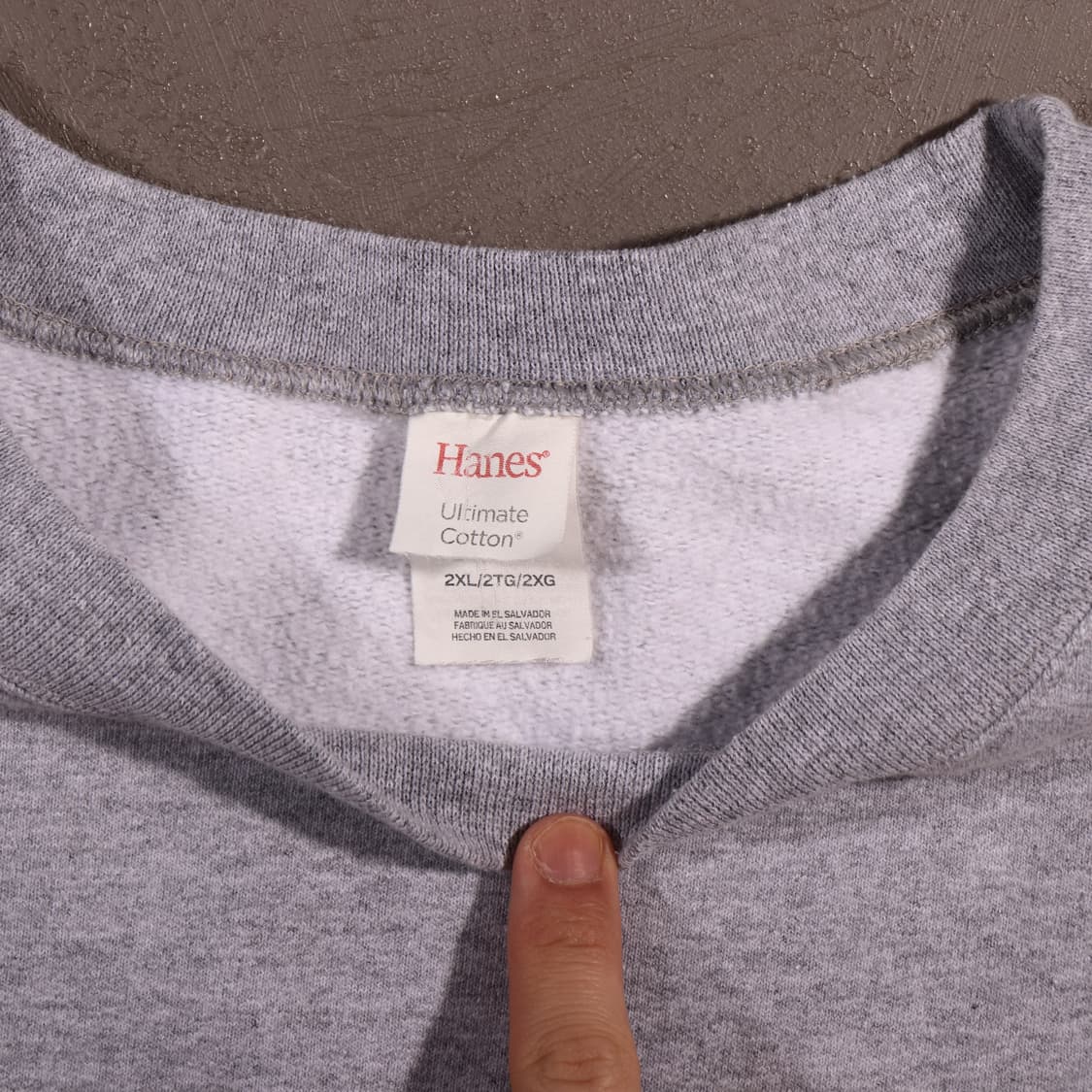 헤인즈 헤비웨이트 스웻셔츠 상품이미지3