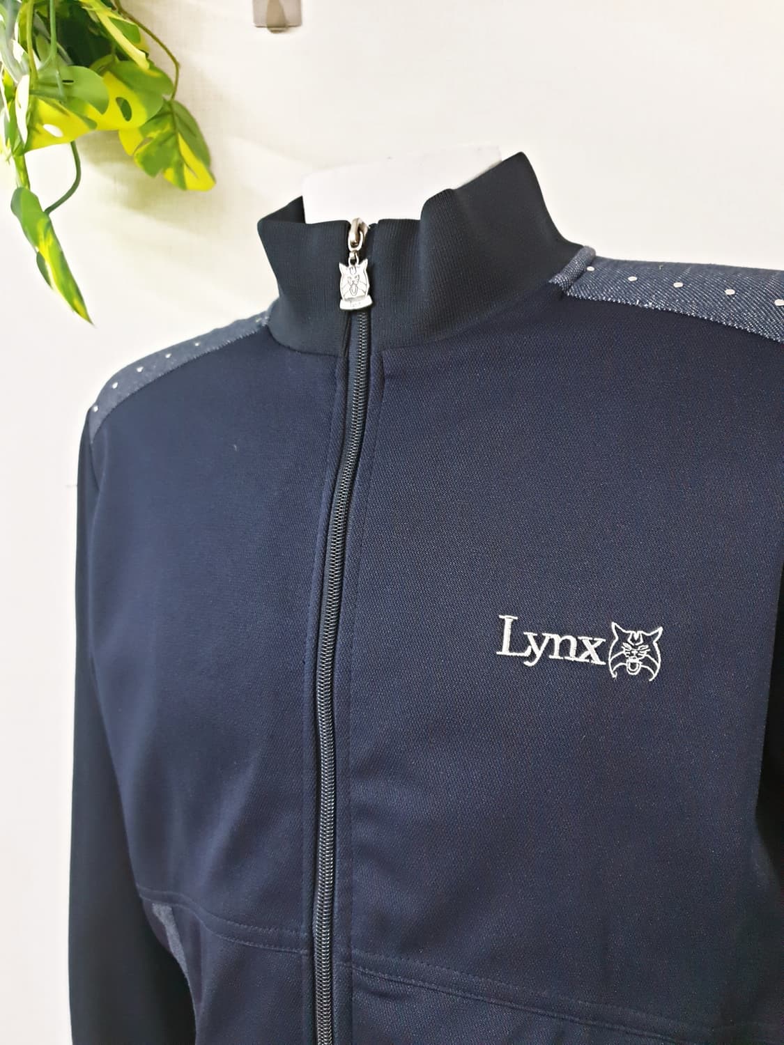 Lynx 남성골프 어깨찡 집업 95 네이비 상품이미지5